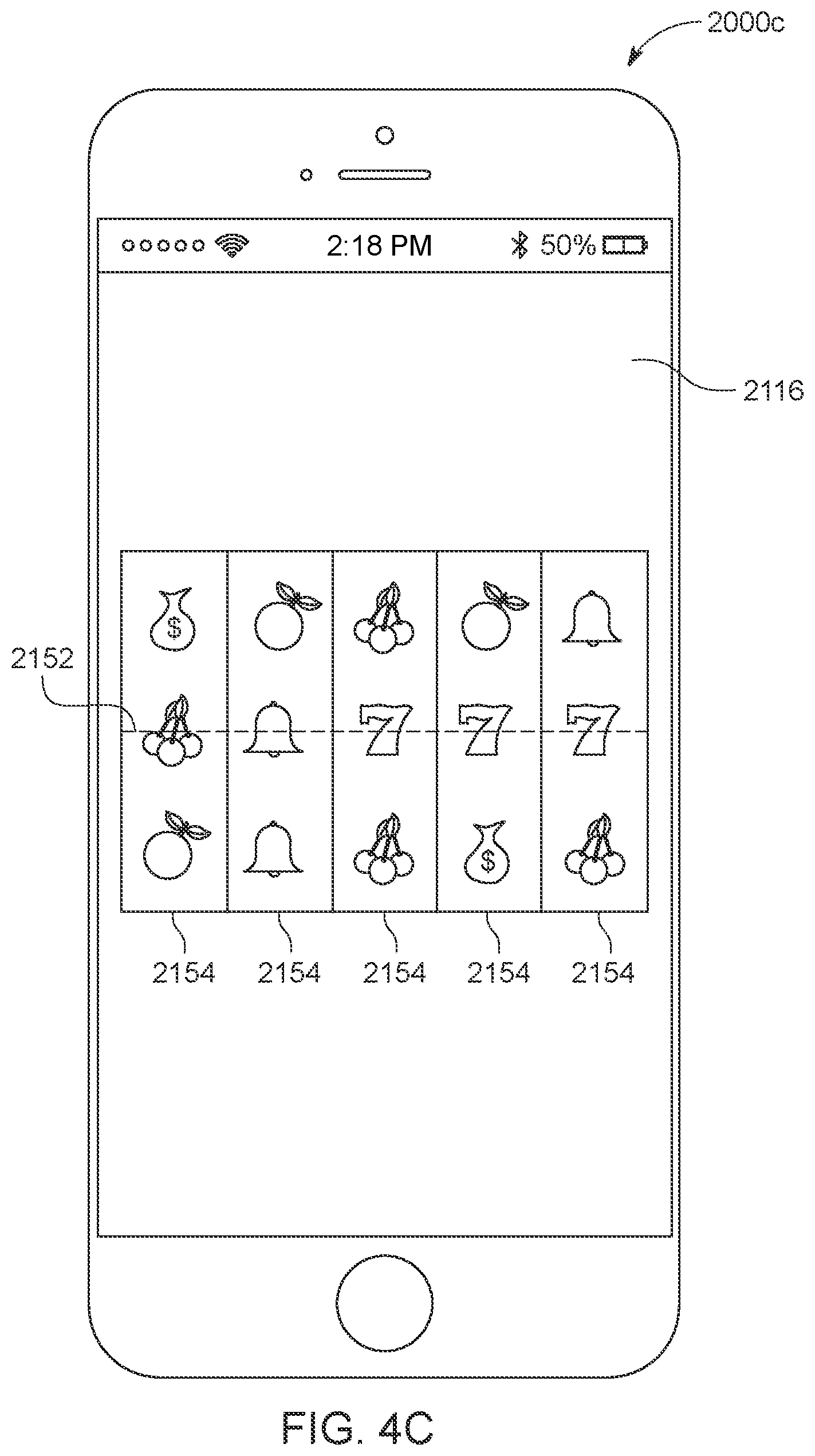 Patent US12307852 Figure 14 – Held reel with multiple different features and an associated accumulation sequence