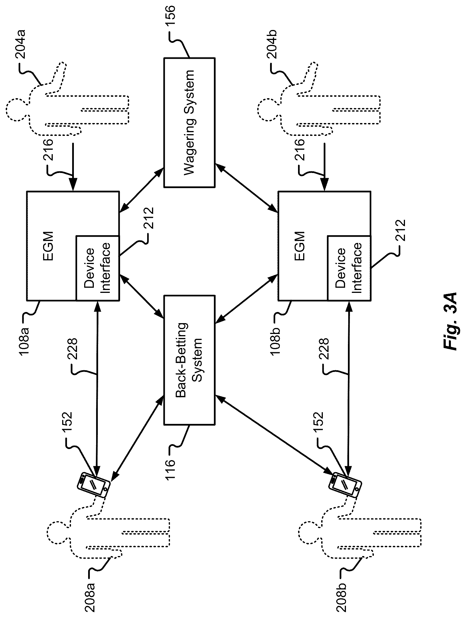 Patent US12307860 Figure 5 – System, method, and device for back-betting progressive prize pools in a gaming system