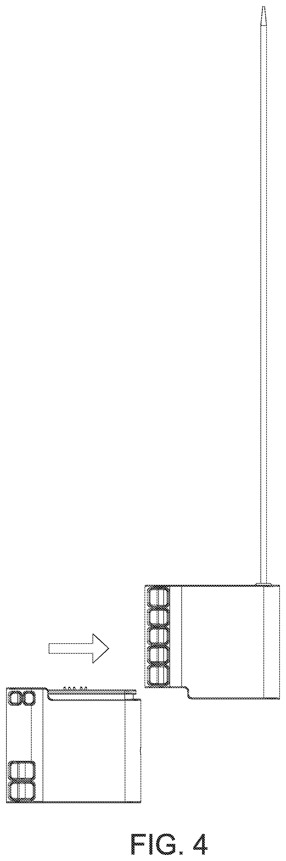 Patent US12307864 Figure 4 – Disposable RFID component for cable lock