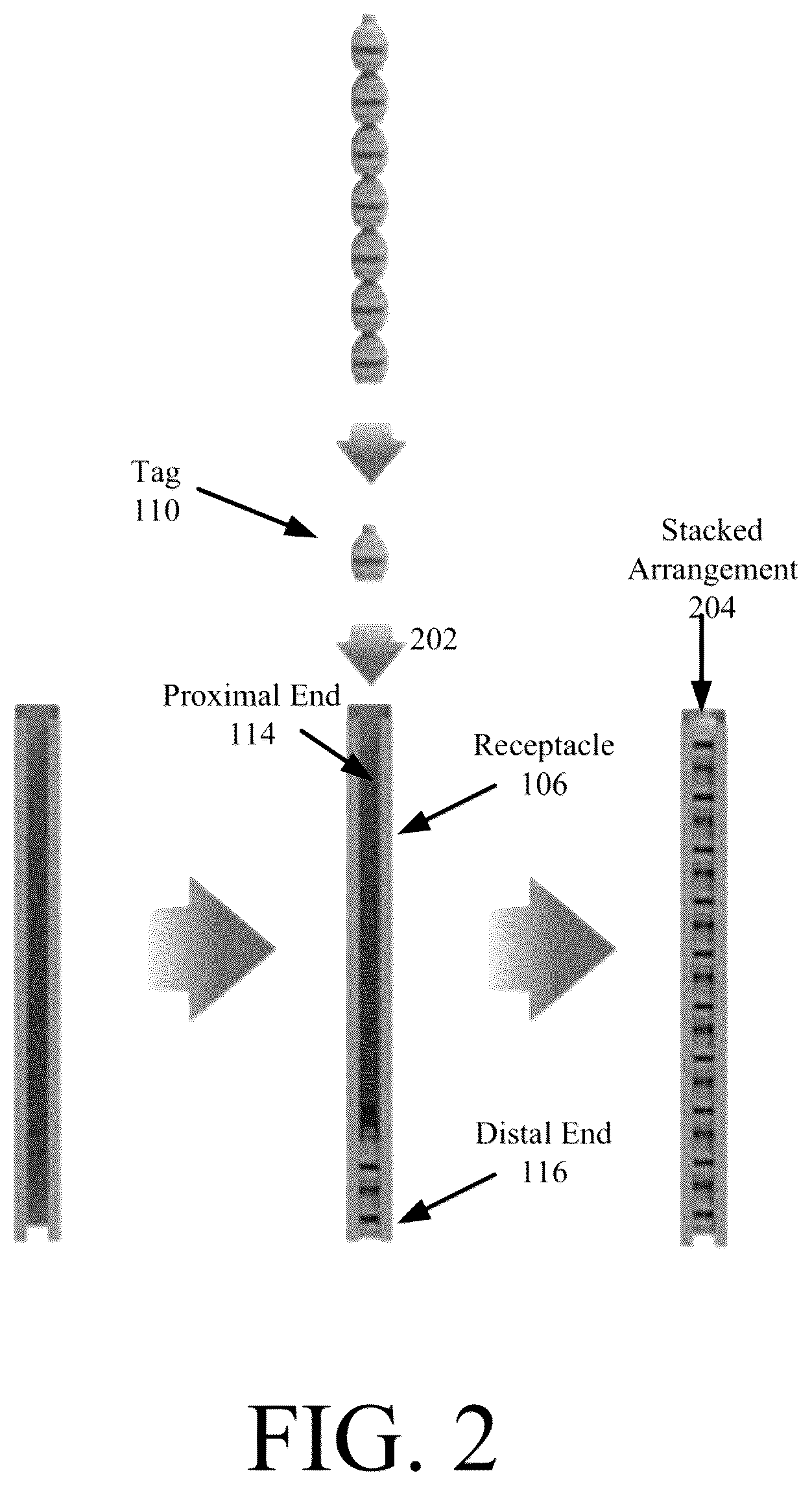 Patent US12307867 Figure 2 – Hard tag applicator