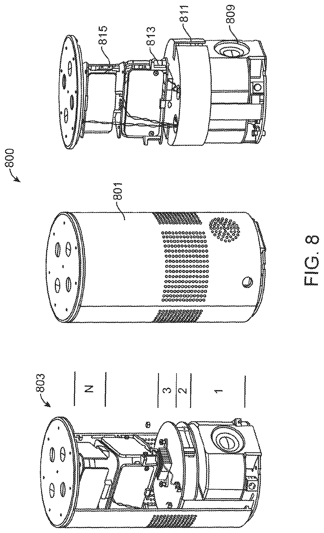 Patent US12307869 Figure 8 – System and method for state identity of a user and initiating feedback using multiple sources