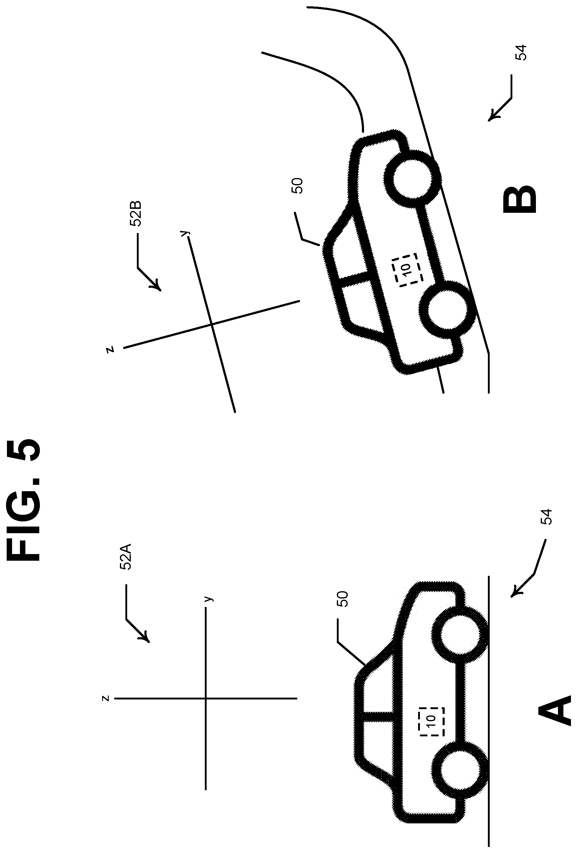 Patent US12307874 Figure 5 – Determining the status of a tracking device based on orientation