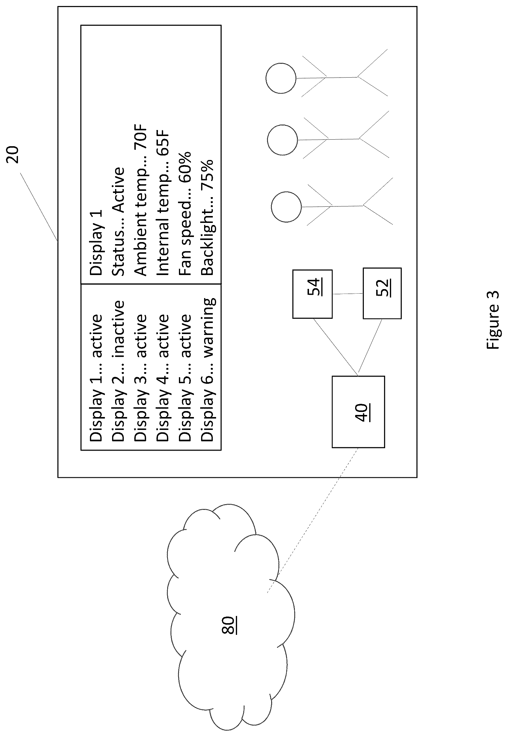 Patent US12307875 Figure 3 – Display assemblies reducing circuit breaker trips