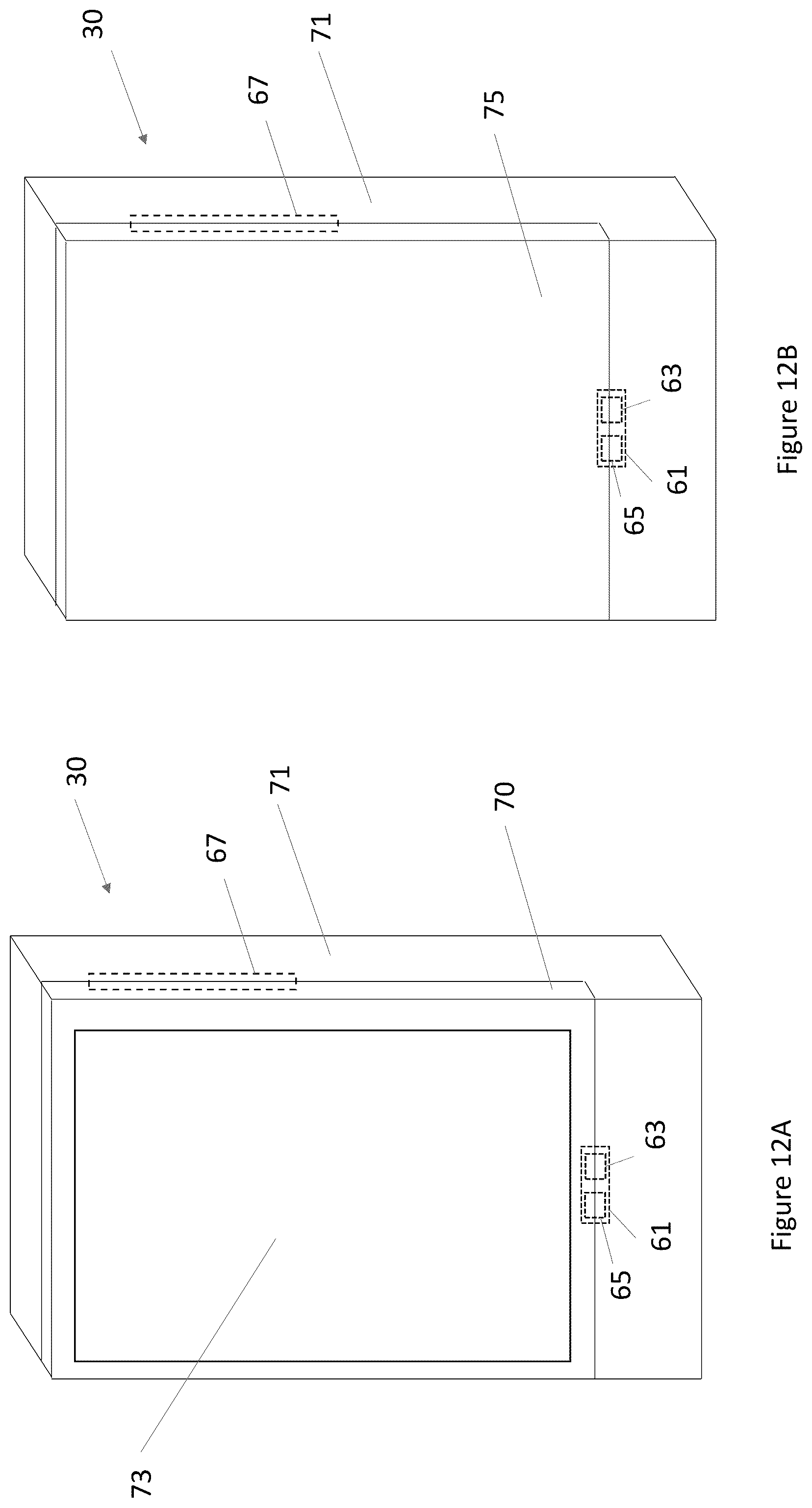 Patent US12307875 Figure 12 – Display assemblies reducing circuit breaker trips