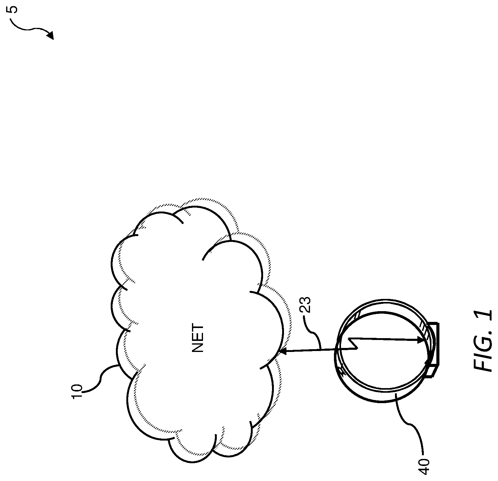 Patent US12307876 Figure 1 – System, method, and apparatus for detecting and alerting of inmate usage of cafeteria