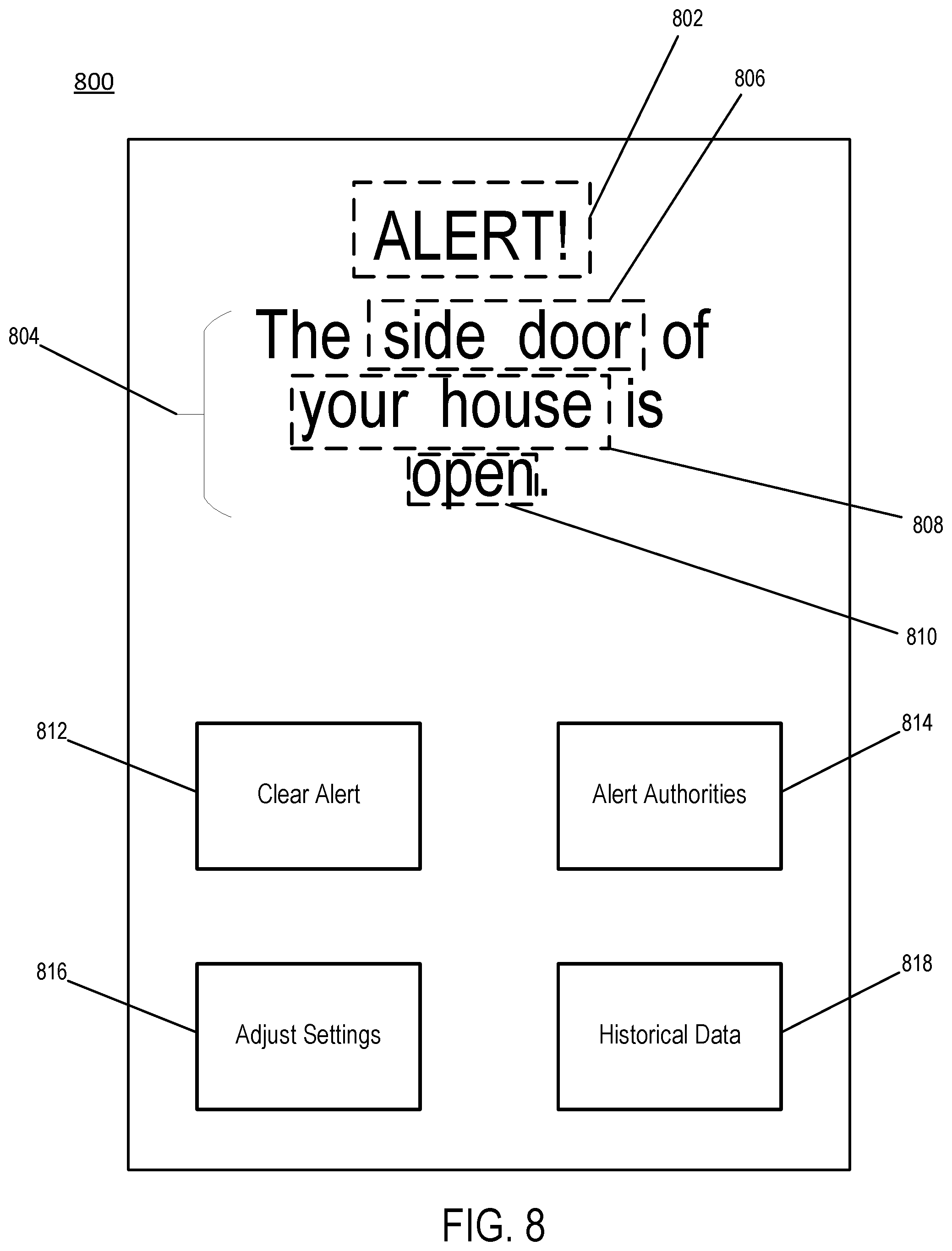 Patent US12307880 Figure 10 – Systems and methods for determining status of sensors
