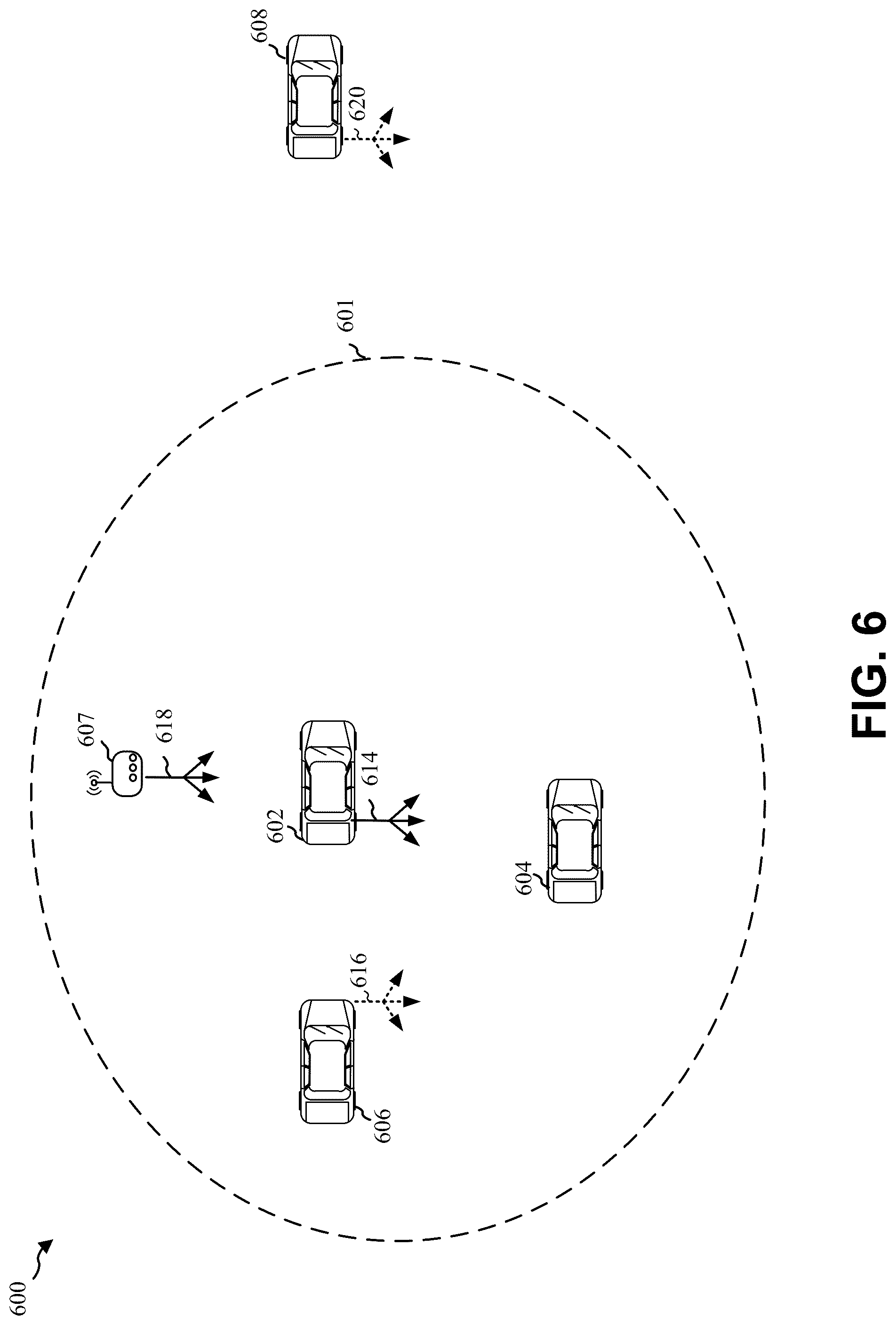 Patent US12307885 Figure 6 – Smart vehicle malfunction and driver misbehavior detection and alert