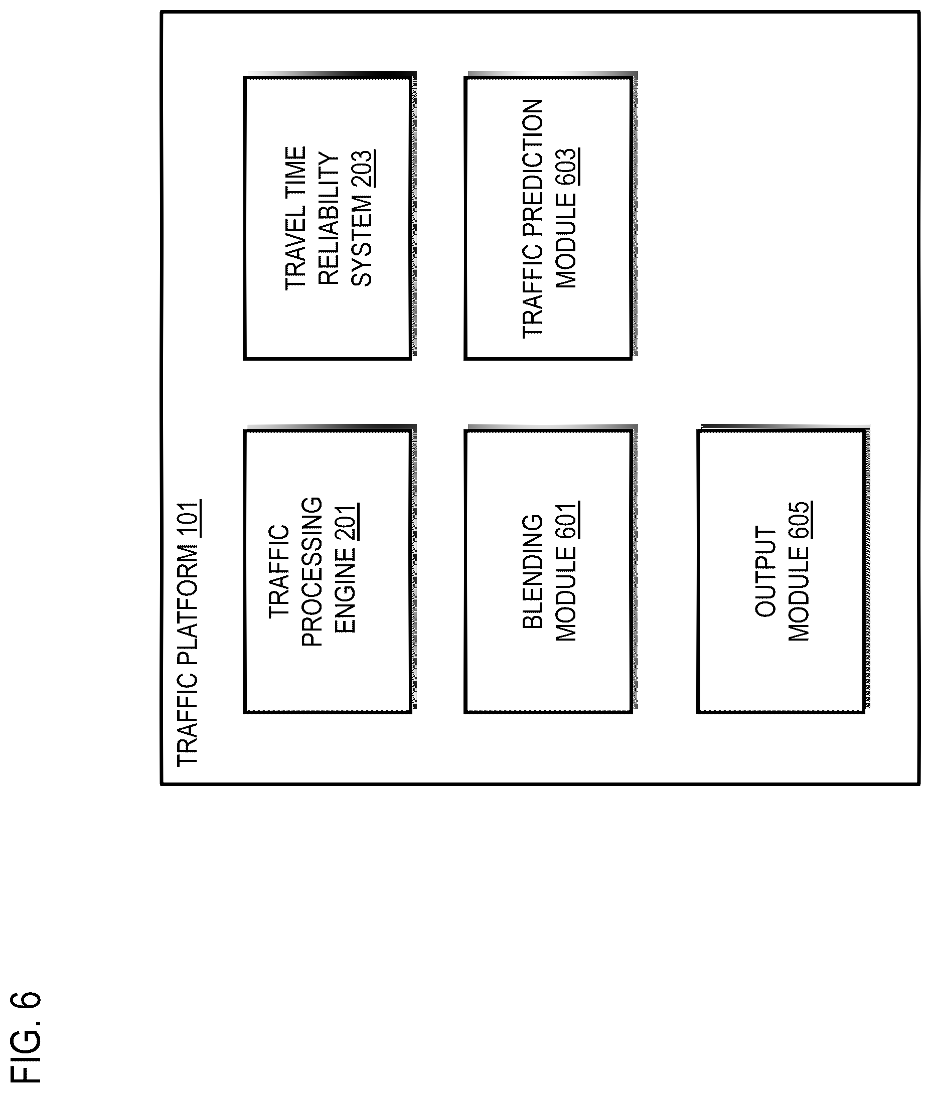 Patent US12307886 Figure 8 – Method, apparatus, and system for traffic prediction based on road segment travel time reliability