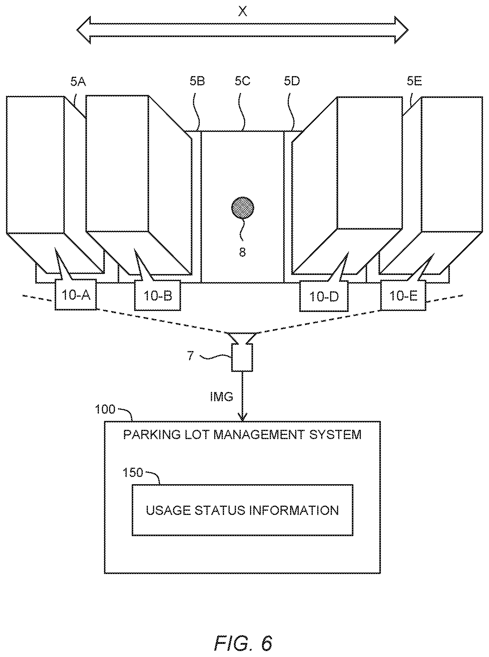 Patent US12307898 Figure 6 – Parking lot management method and parking lot management system