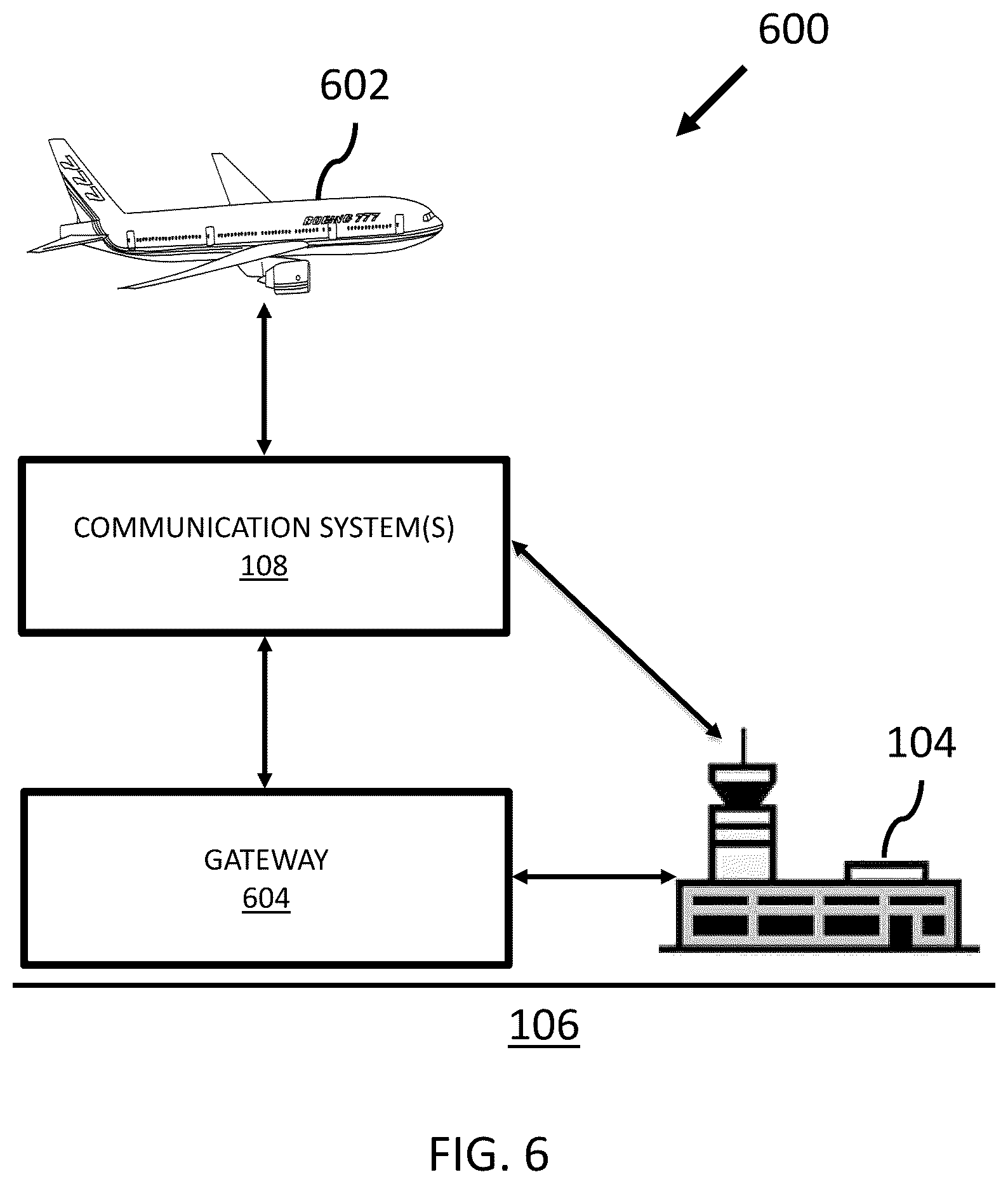Patent US12307906 Figure 6 – Systems, apparatus, and methods for providing data from an aircraft in a compliant data format