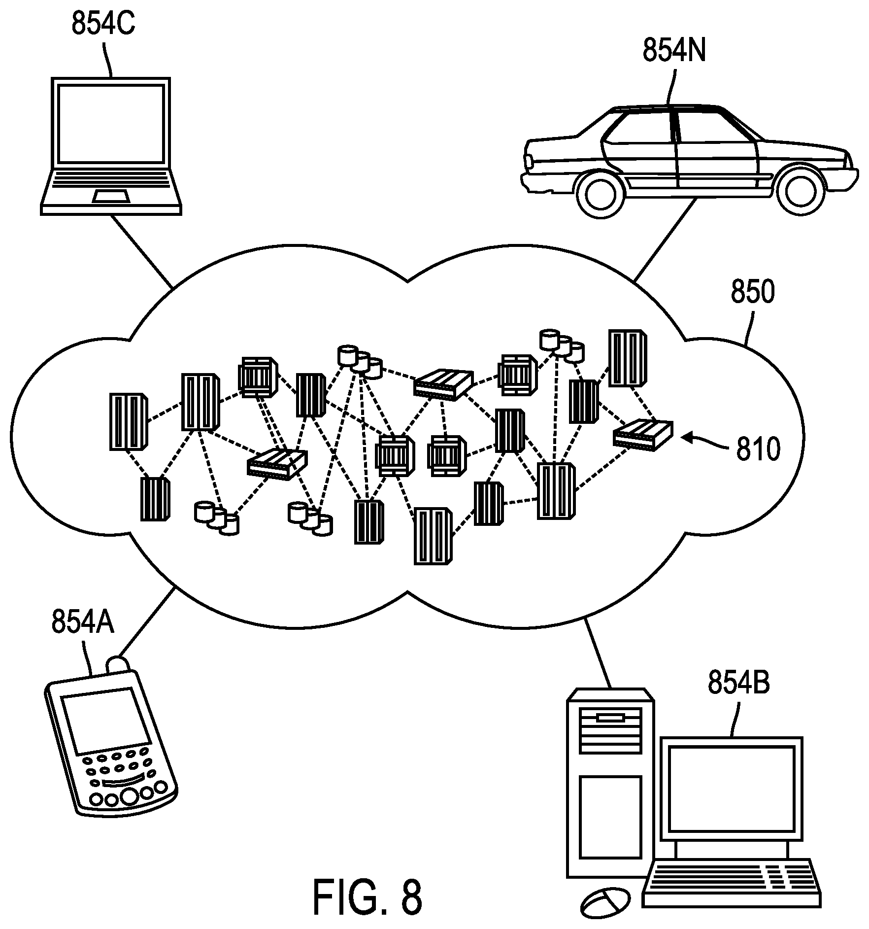 Patent US12307908 Figure 10 – Drone deployment for distributed asset maintenance and repair