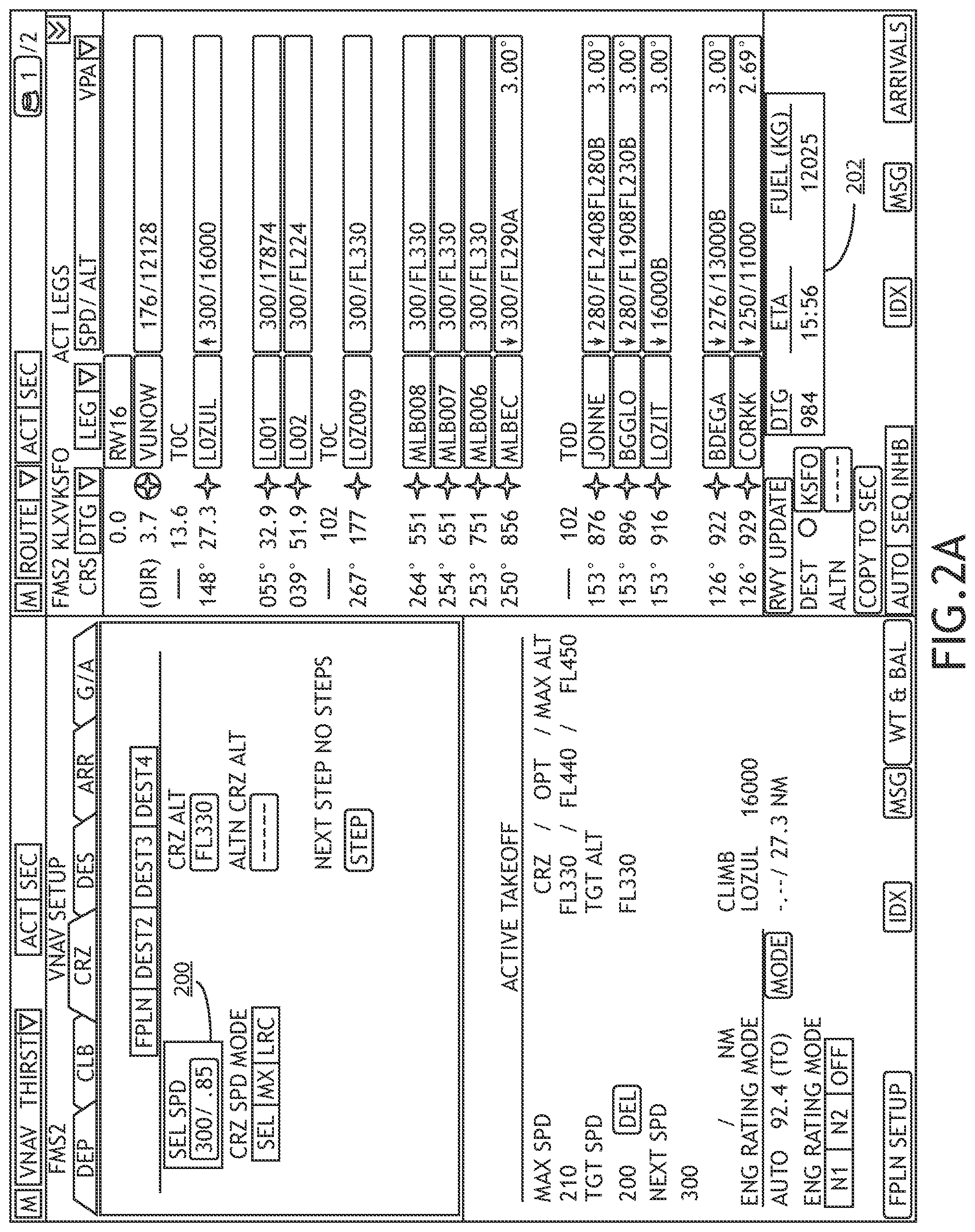 Patent US12307909 Figure 2 – Speed schedule tracking