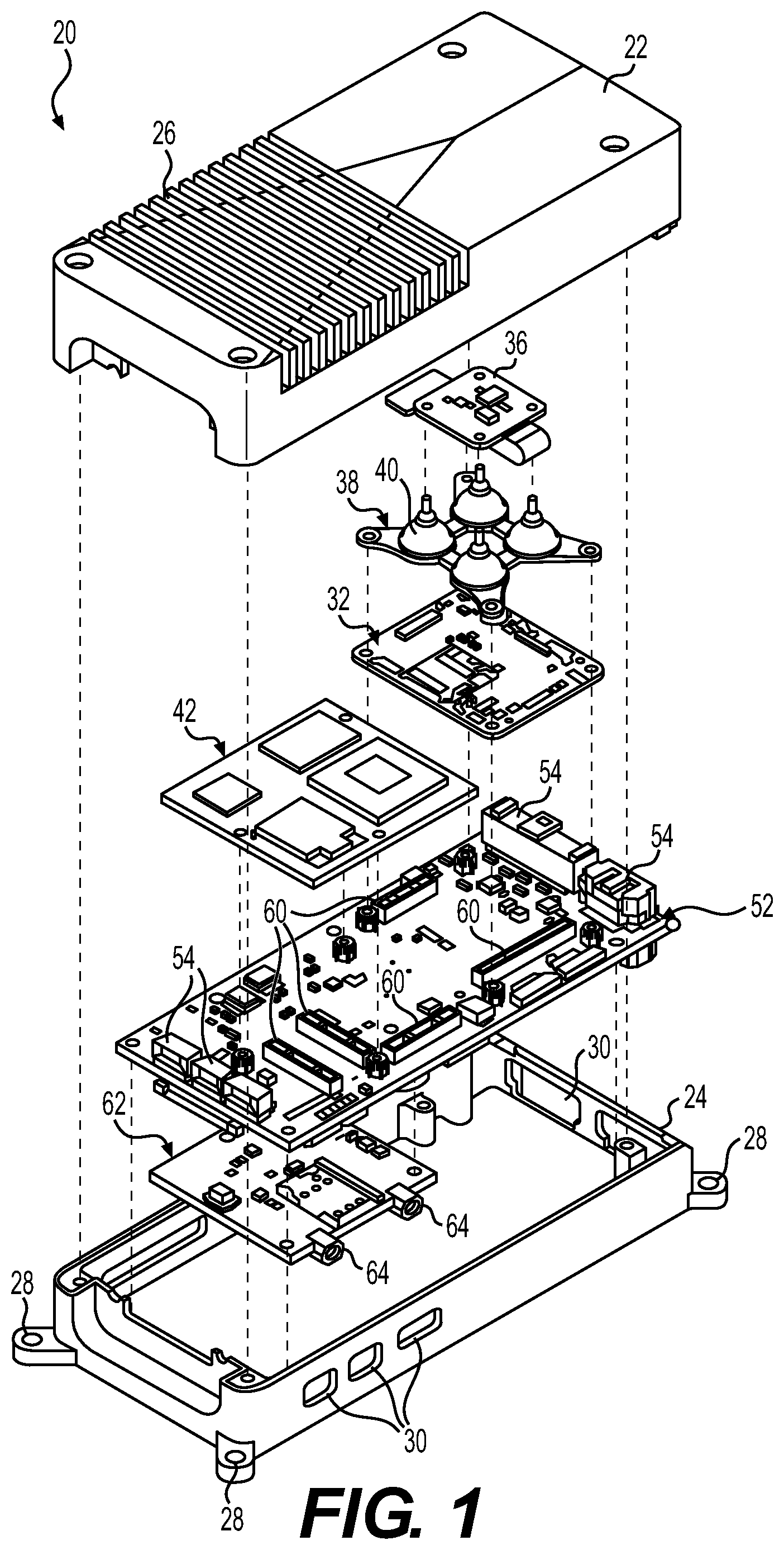Patent US12307914 Figure 1 – System and method for software-defined drones