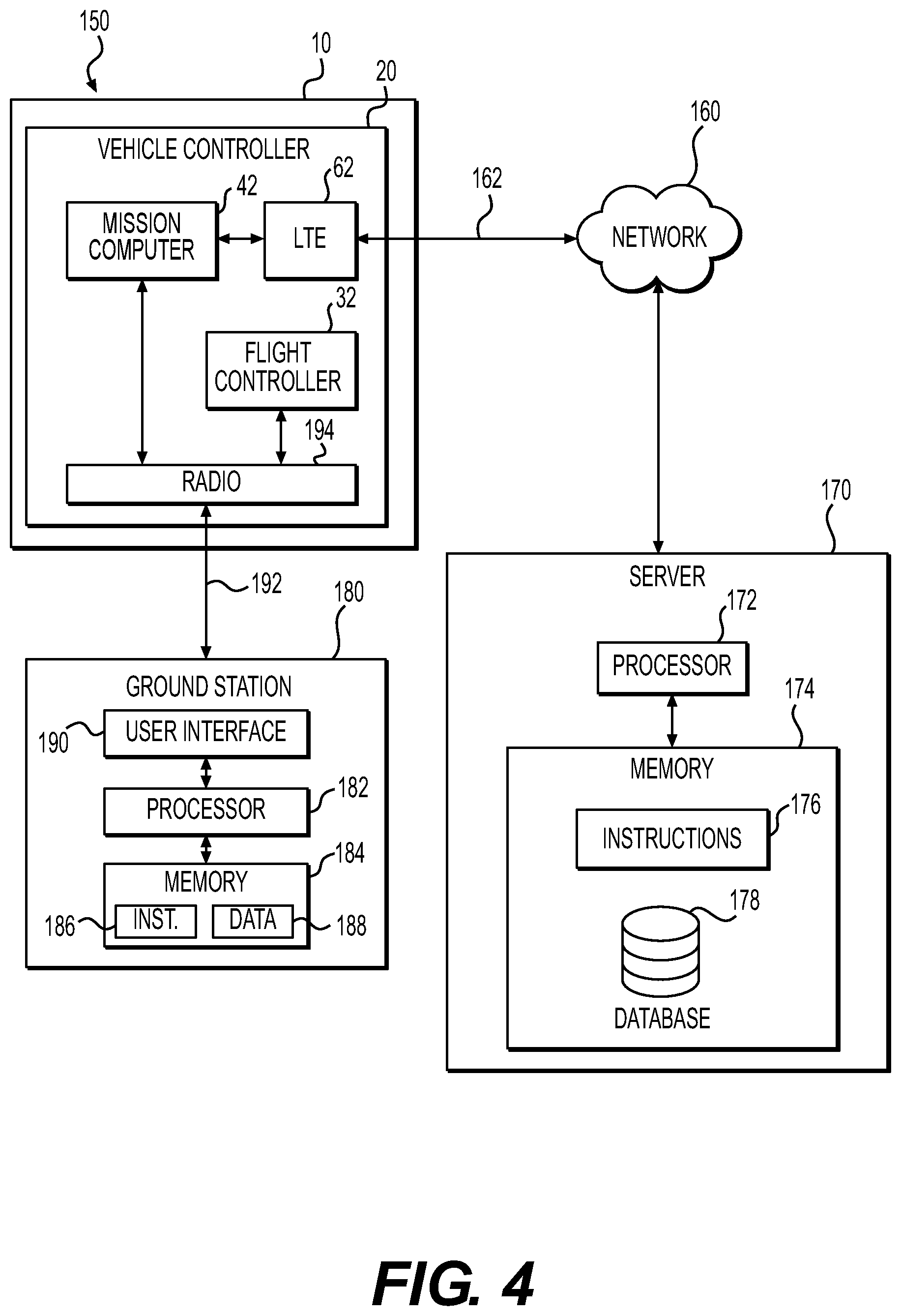 Patent US12307914 Figure 4 – System and method for software-defined drones
