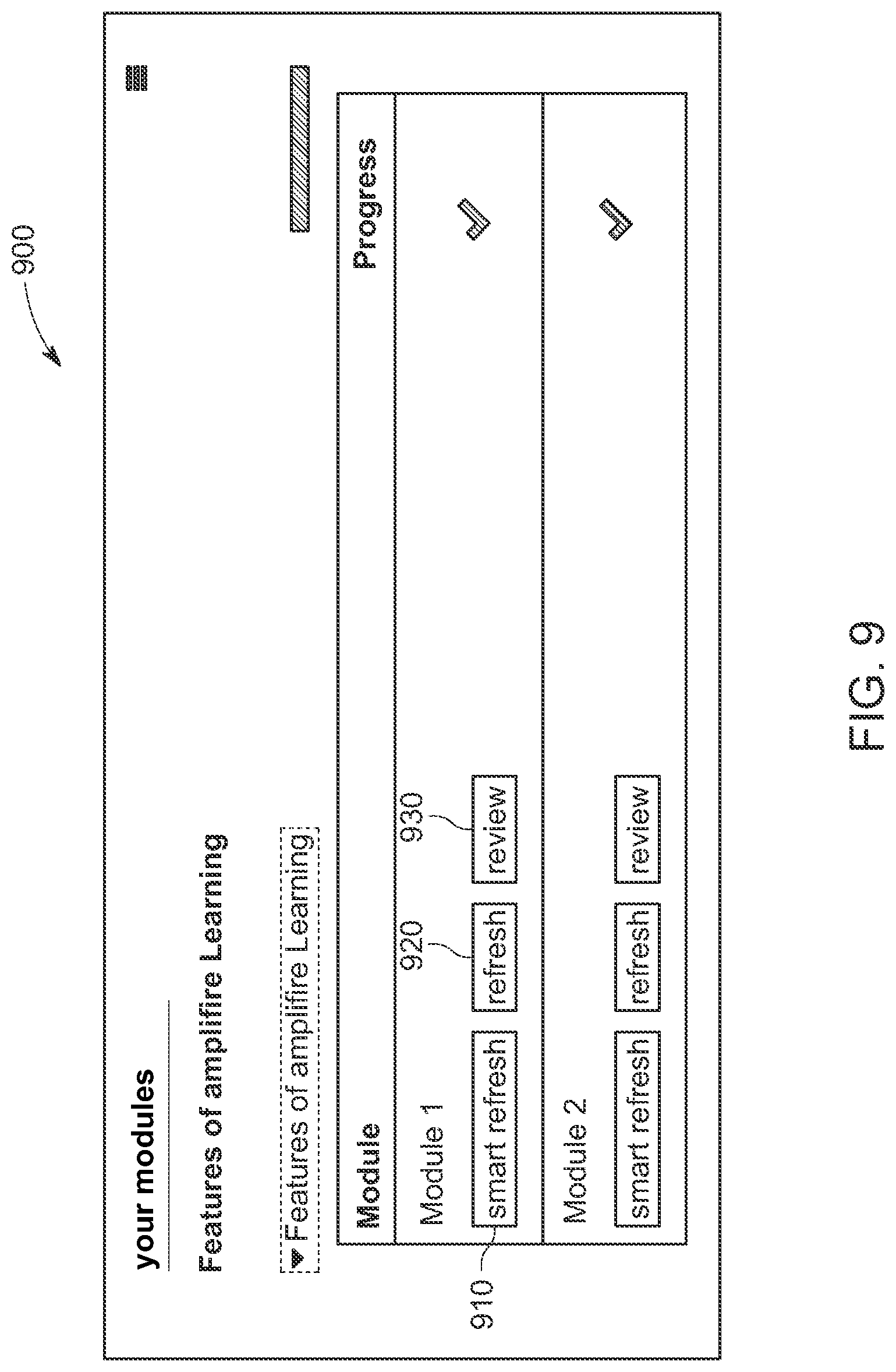 Patent US12307920 Figure 11 – Display and report generation platform for testing results