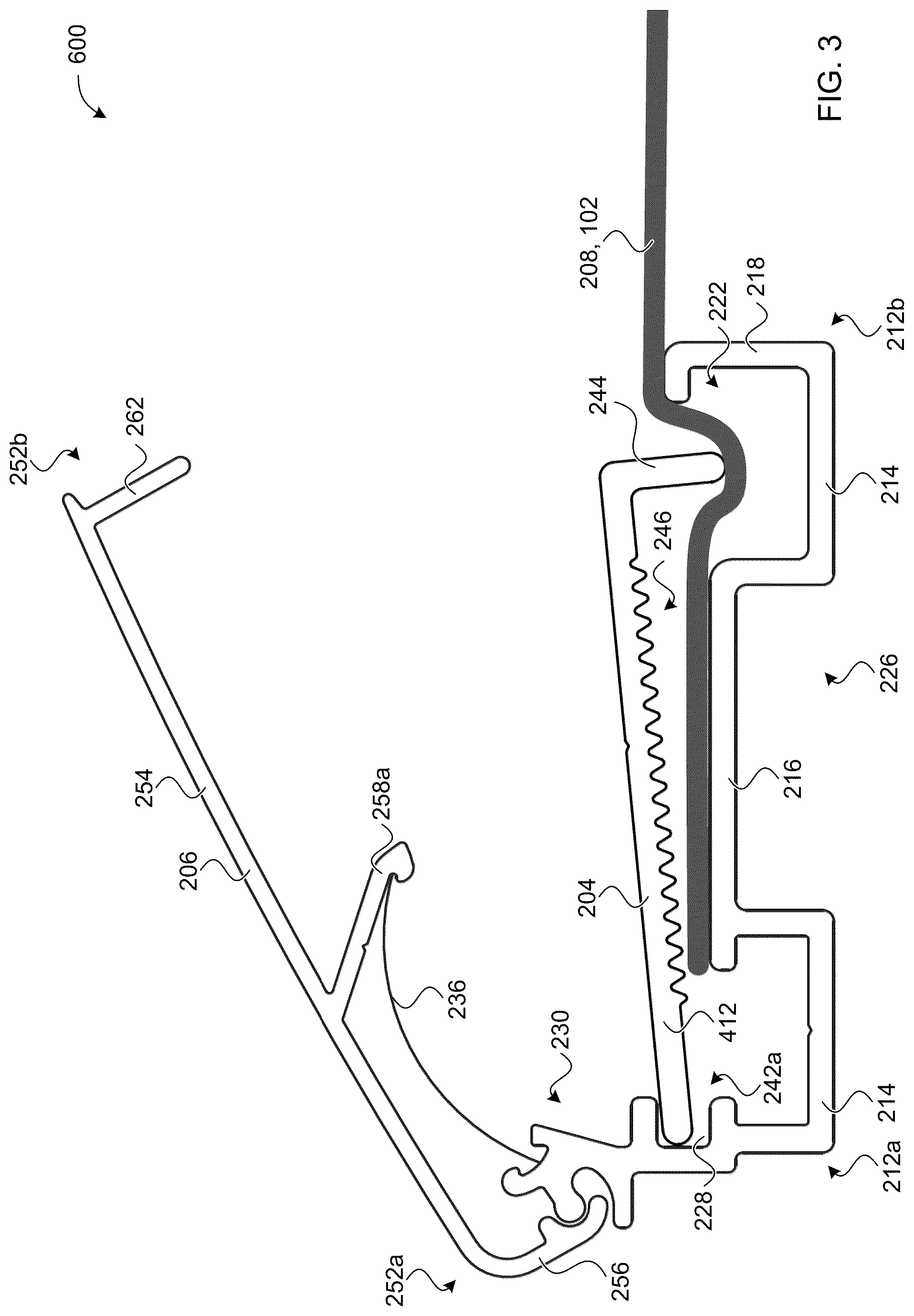 Patent US12307924 Figure 3 – Tensioning frame for sheet media