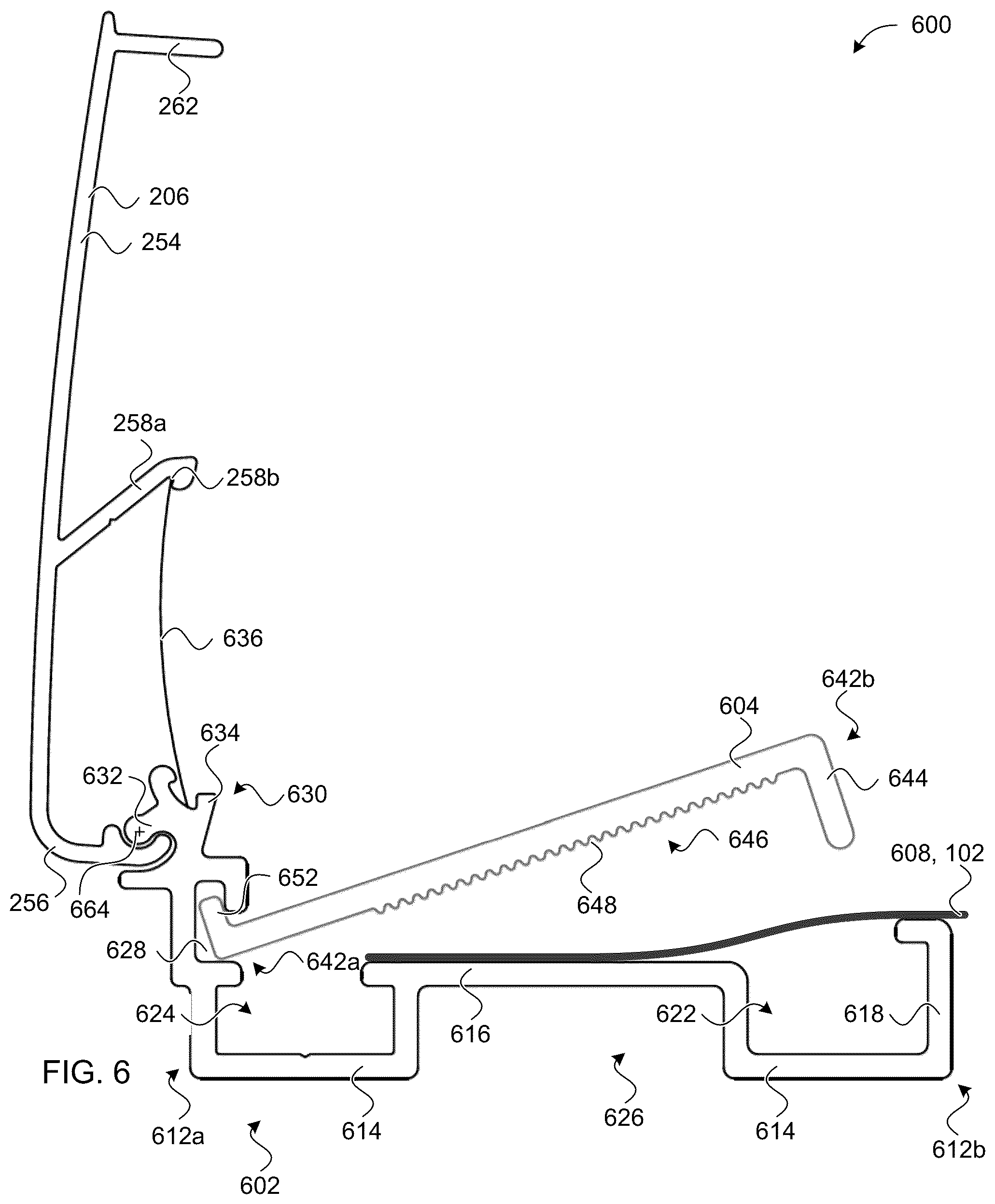 Patent US12307924 Figure 6 – Tensioning frame for sheet media