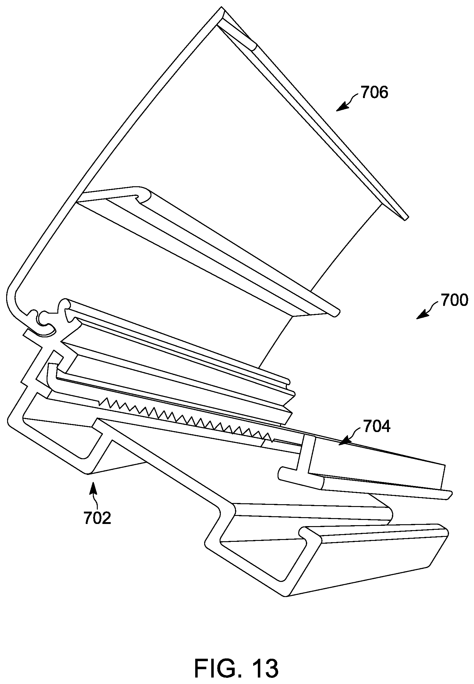 Patent US12307924 Figure 13 – Tensioning frame for sheet media