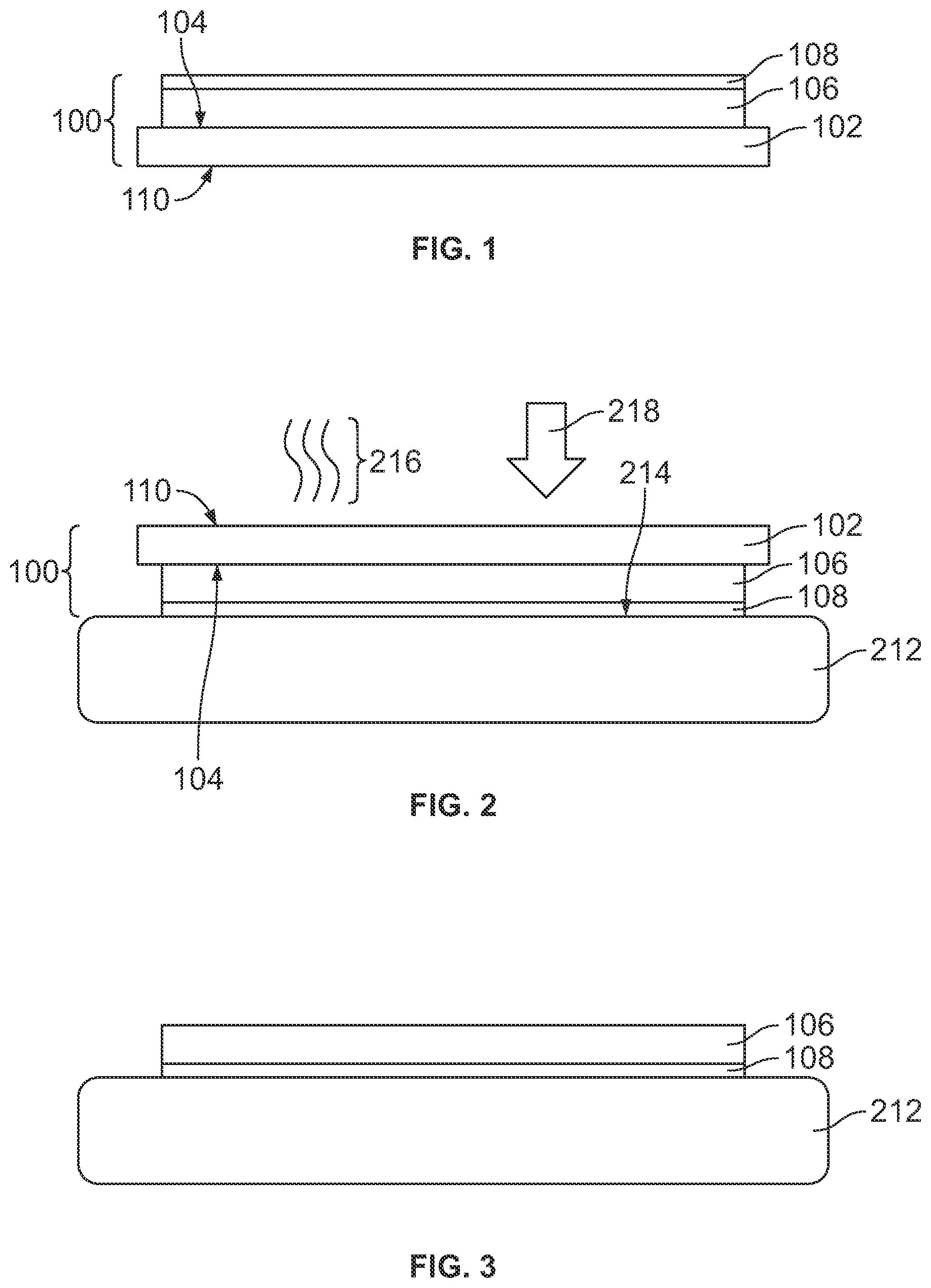 Patent US12307925 Figure 1 – Hybrid heat transfer label assemblies