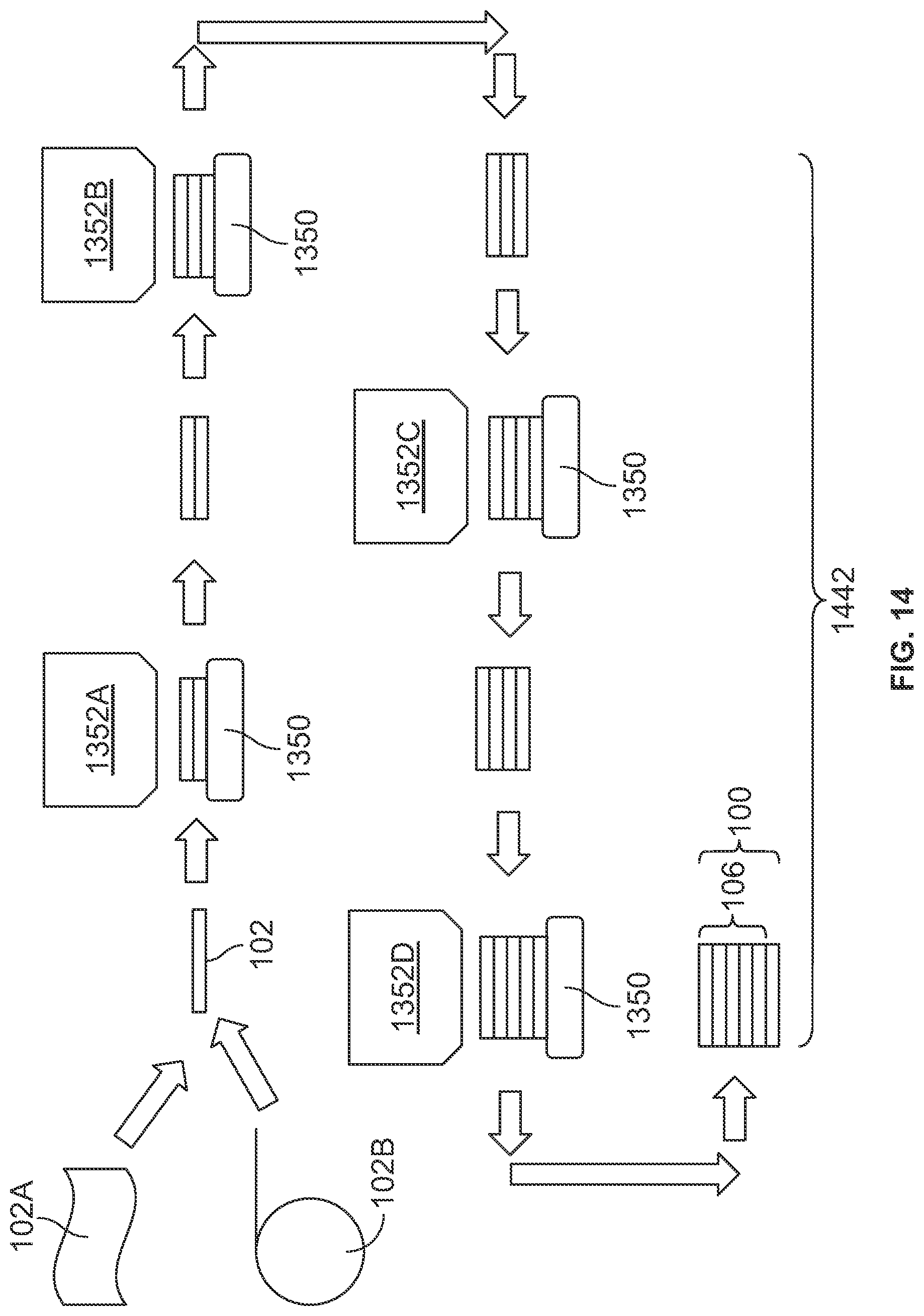 Patent US12307925 Figure 6 – Hybrid heat transfer label assemblies