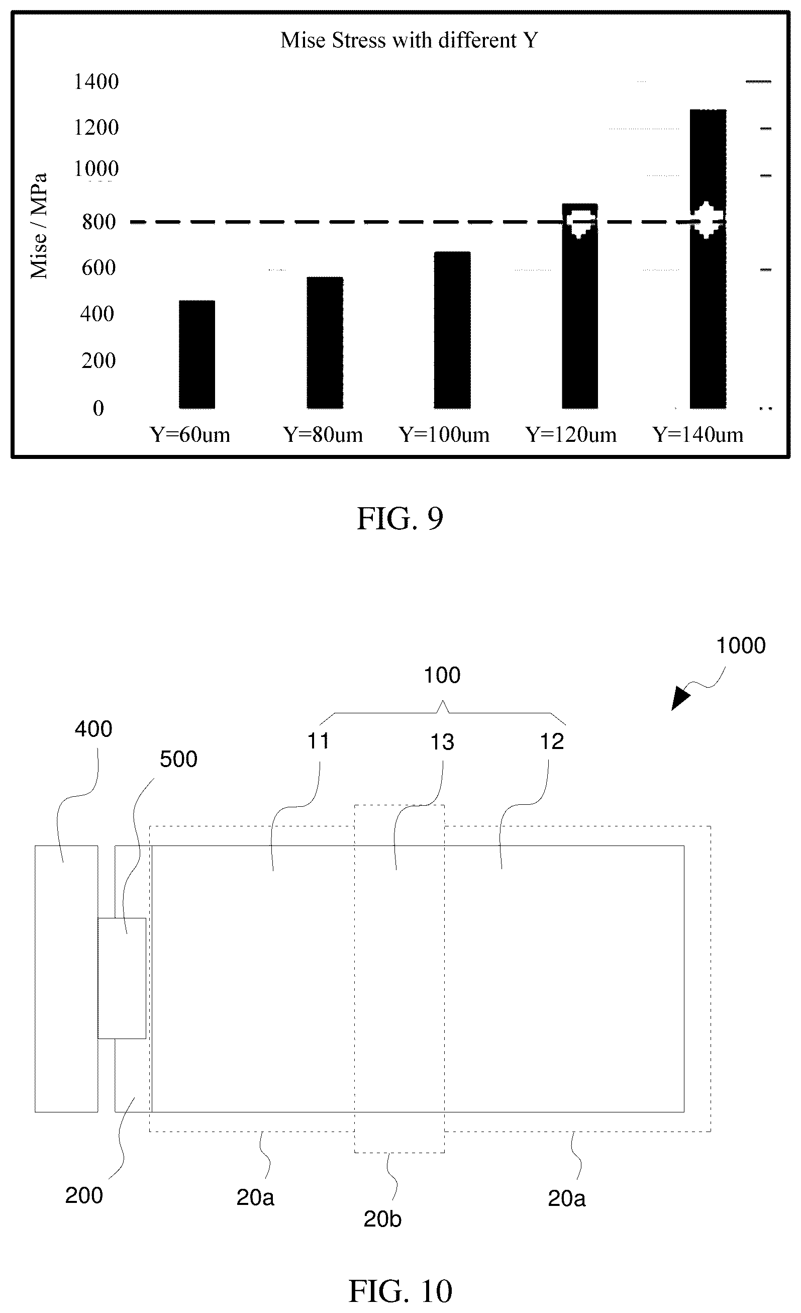 Patent US12307927 Figure 5 – Supporting plate and display module