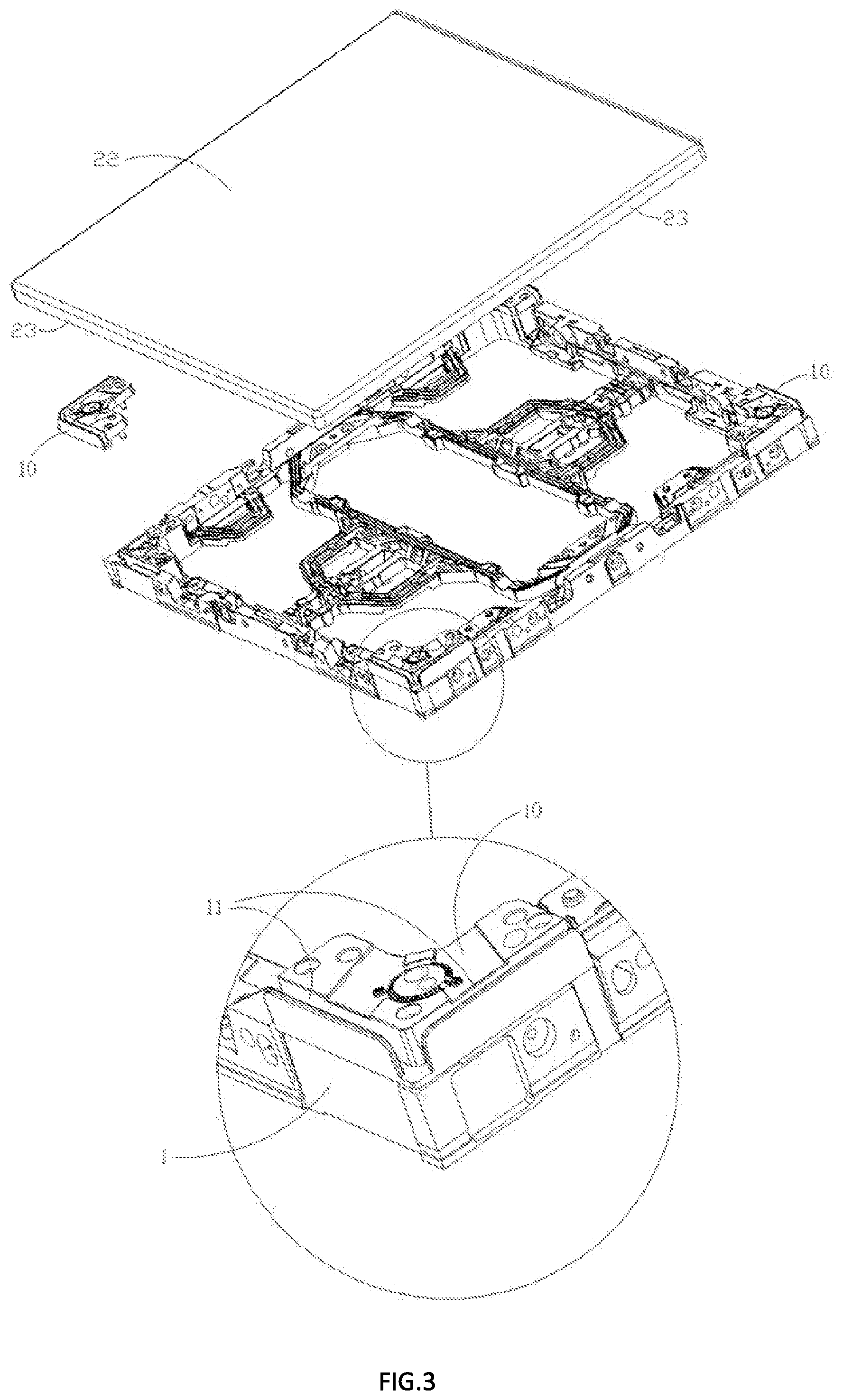 Patent US12307928 Figure 3 – Multifunctional LED screen
