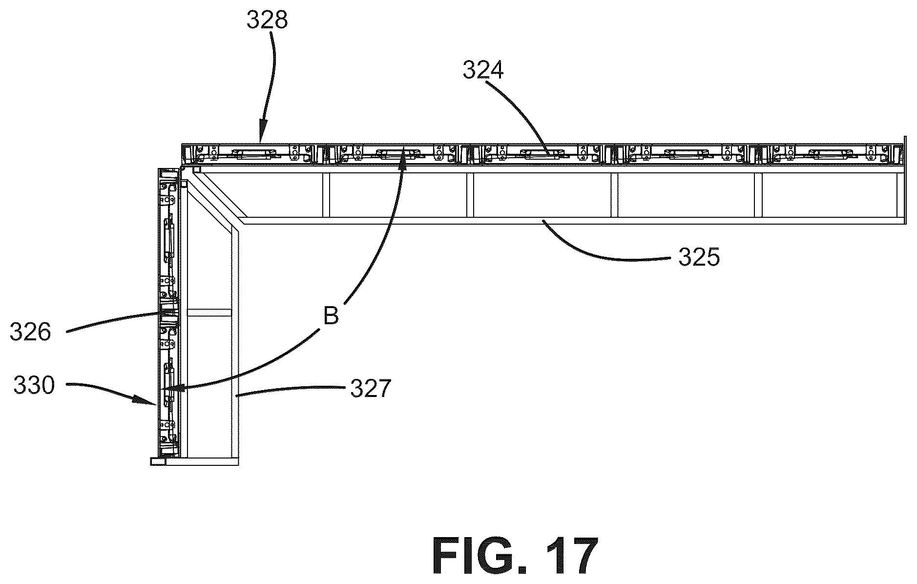 Patent US12307929 Figure 17 – Portable food concession trailer