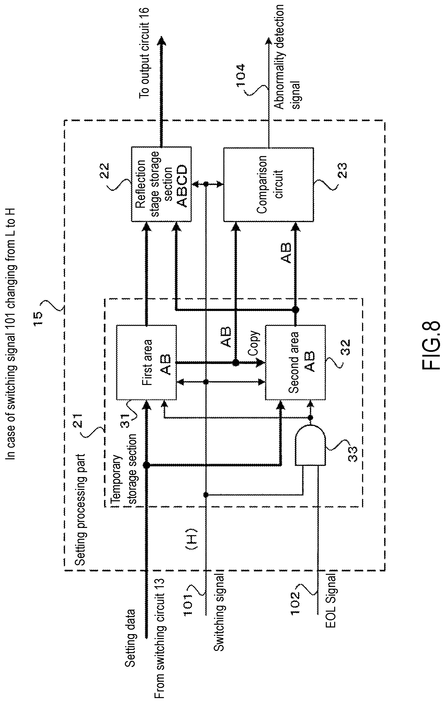 Patent US12307932 Figure 8 – Driver circuit and image display system