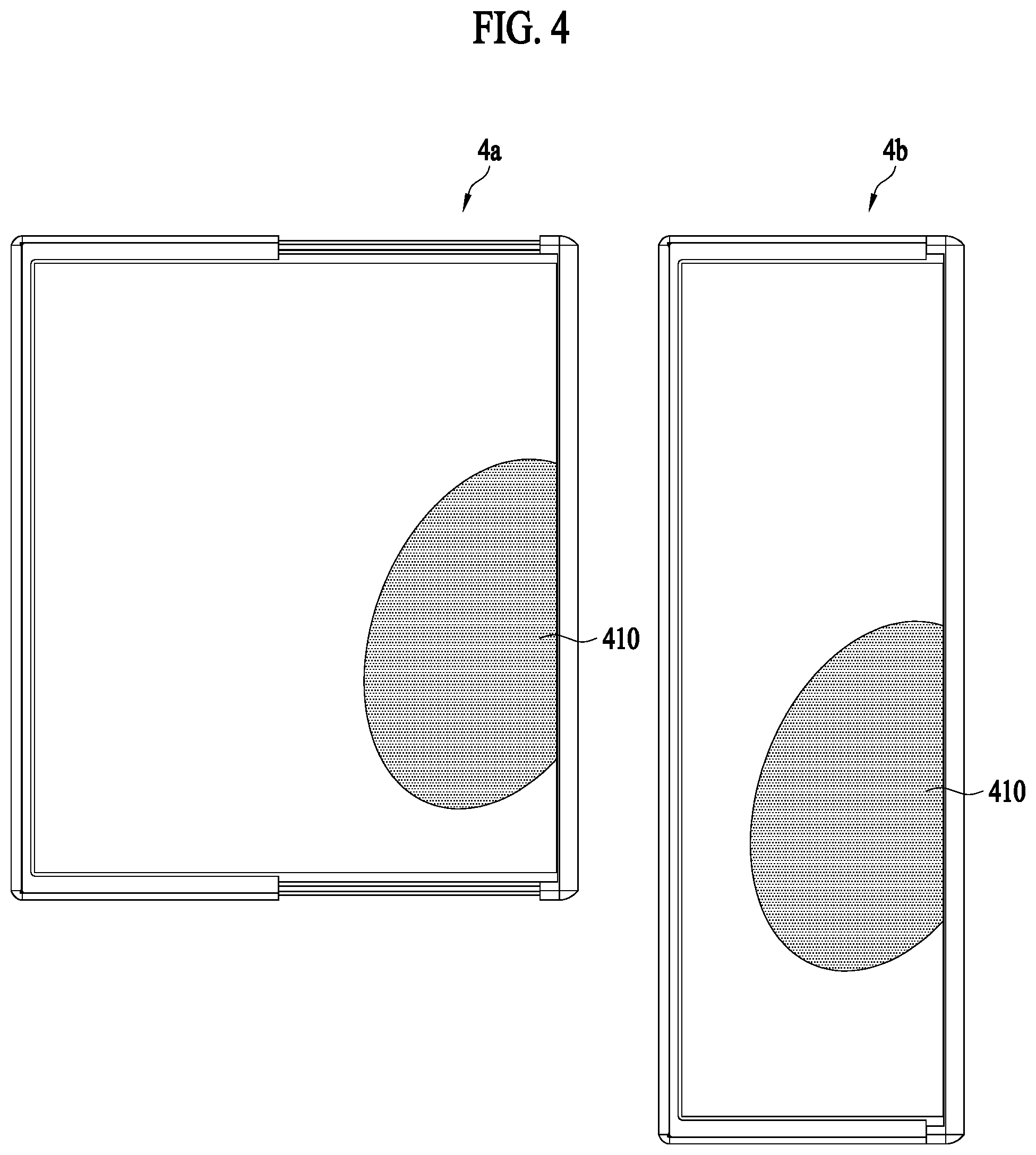Patent US12307934 Figure 4 – Electronic device with extendable display screen for displaying contents, and control method therefor