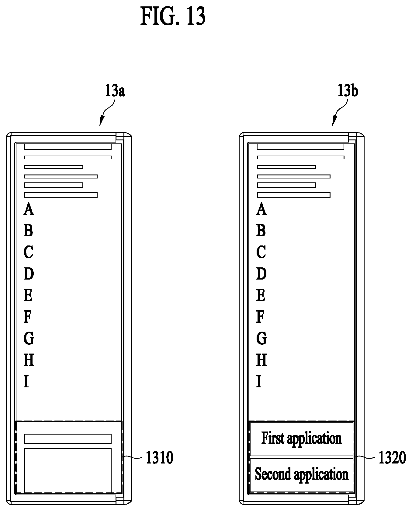 Patent US12307934 Figure 13 – Electronic device with extendable display screen for displaying contents, and control method therefor