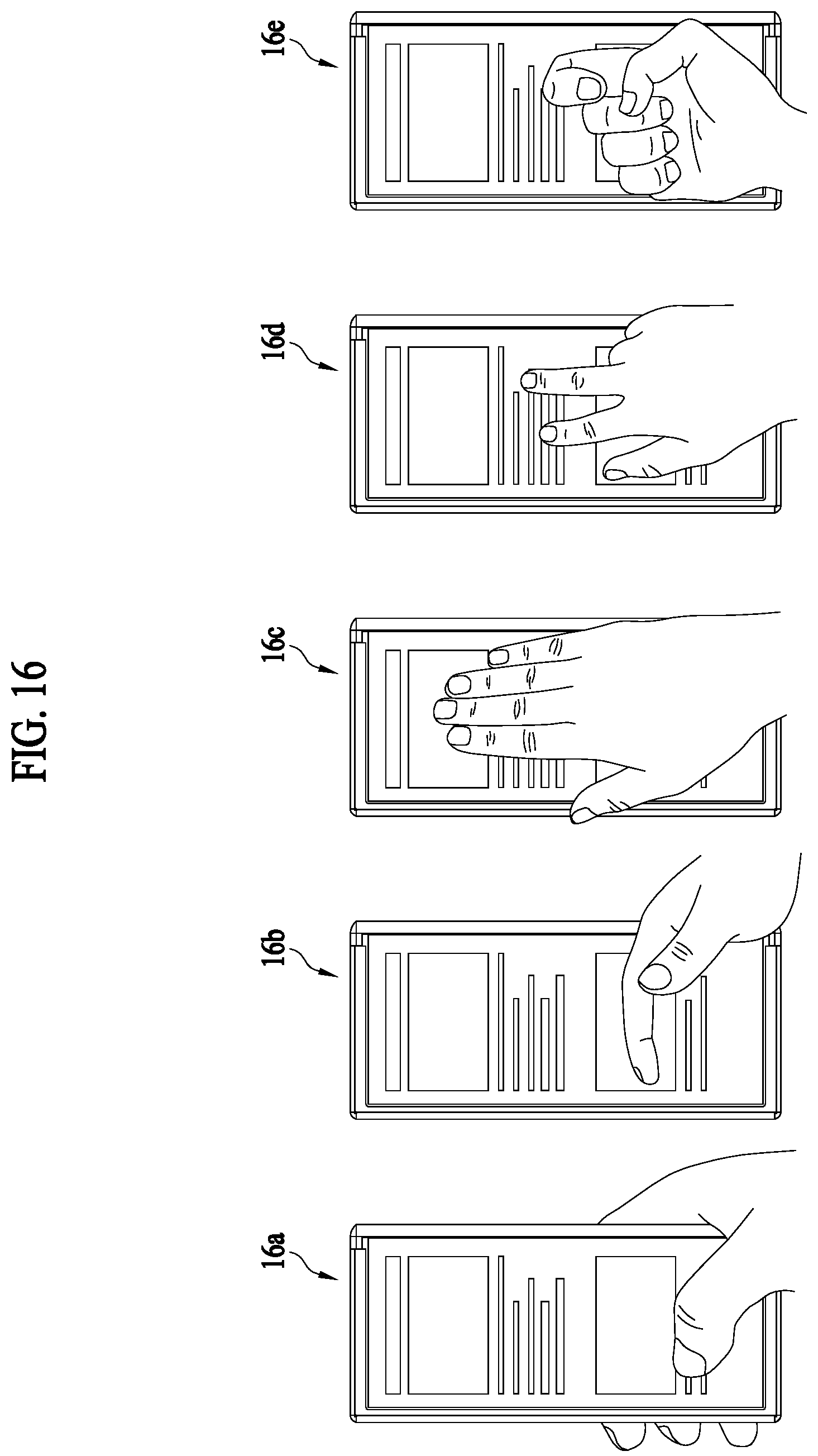 Patent US12307934 Figure 16 – Electronic device with extendable display screen for displaying contents, and control method therefor