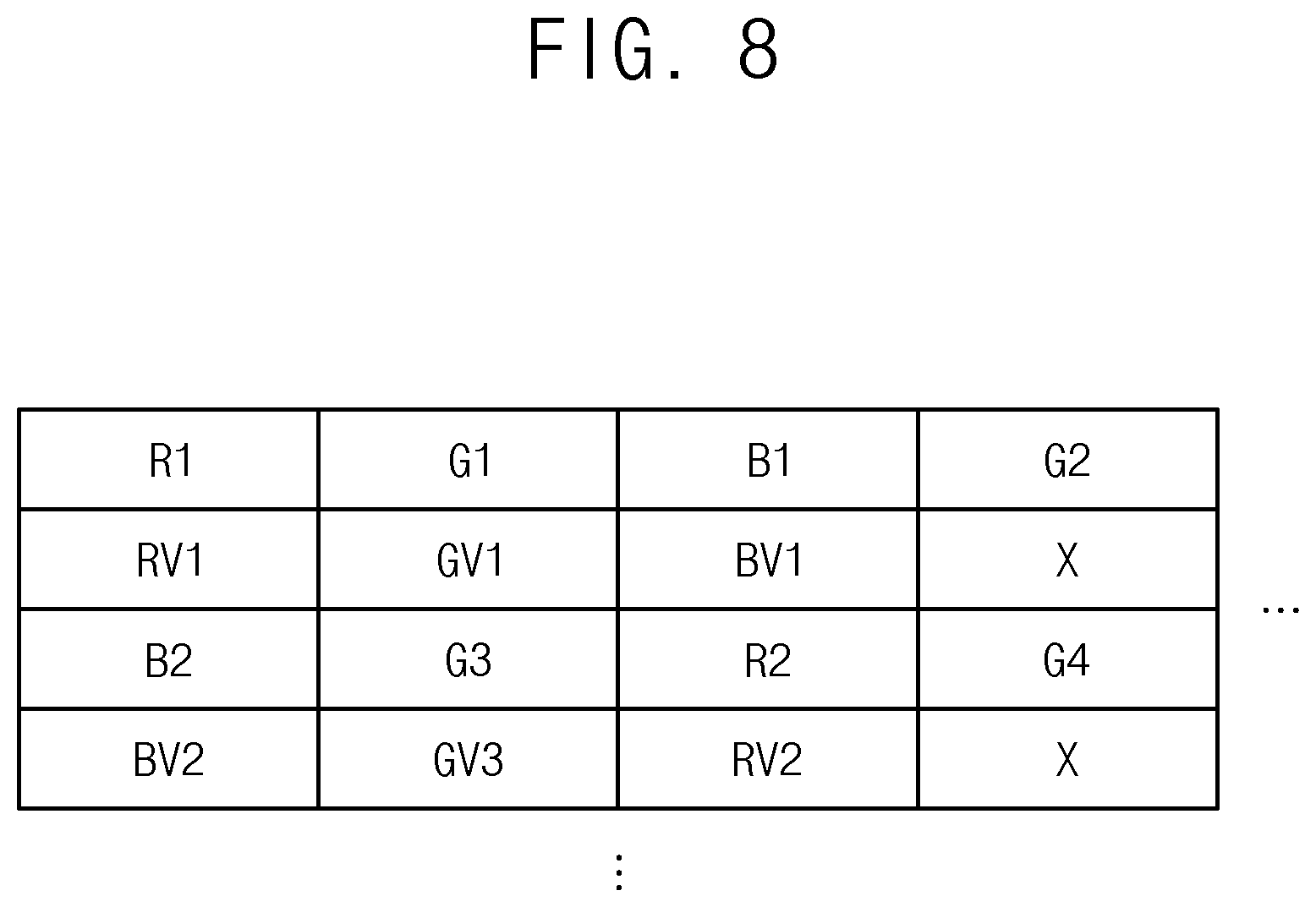 Patent US12307937 Figure 8 – Display device including a demultiplexer circuit