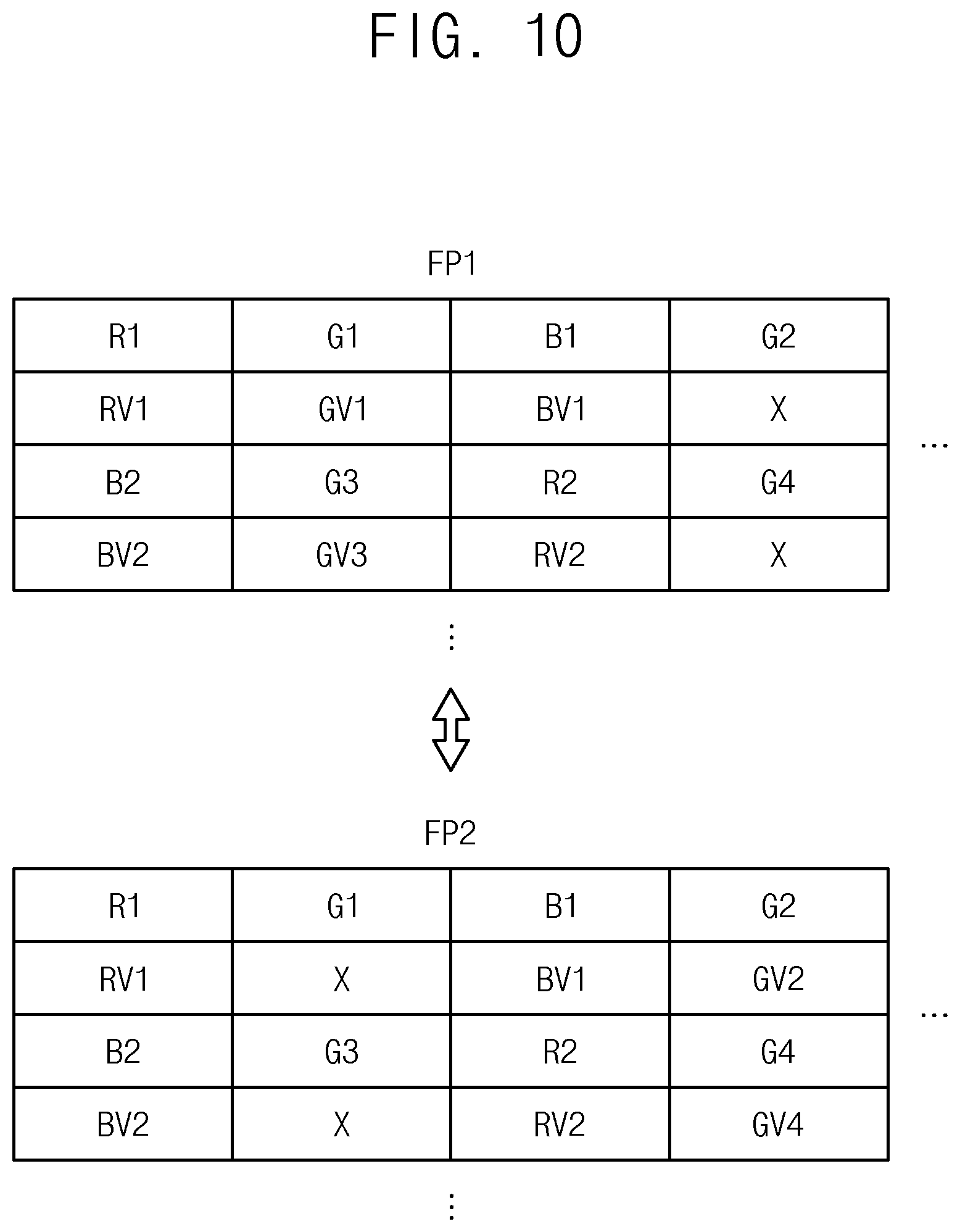 Patent US12307937 Figure 10 – Display device including a demultiplexer circuit