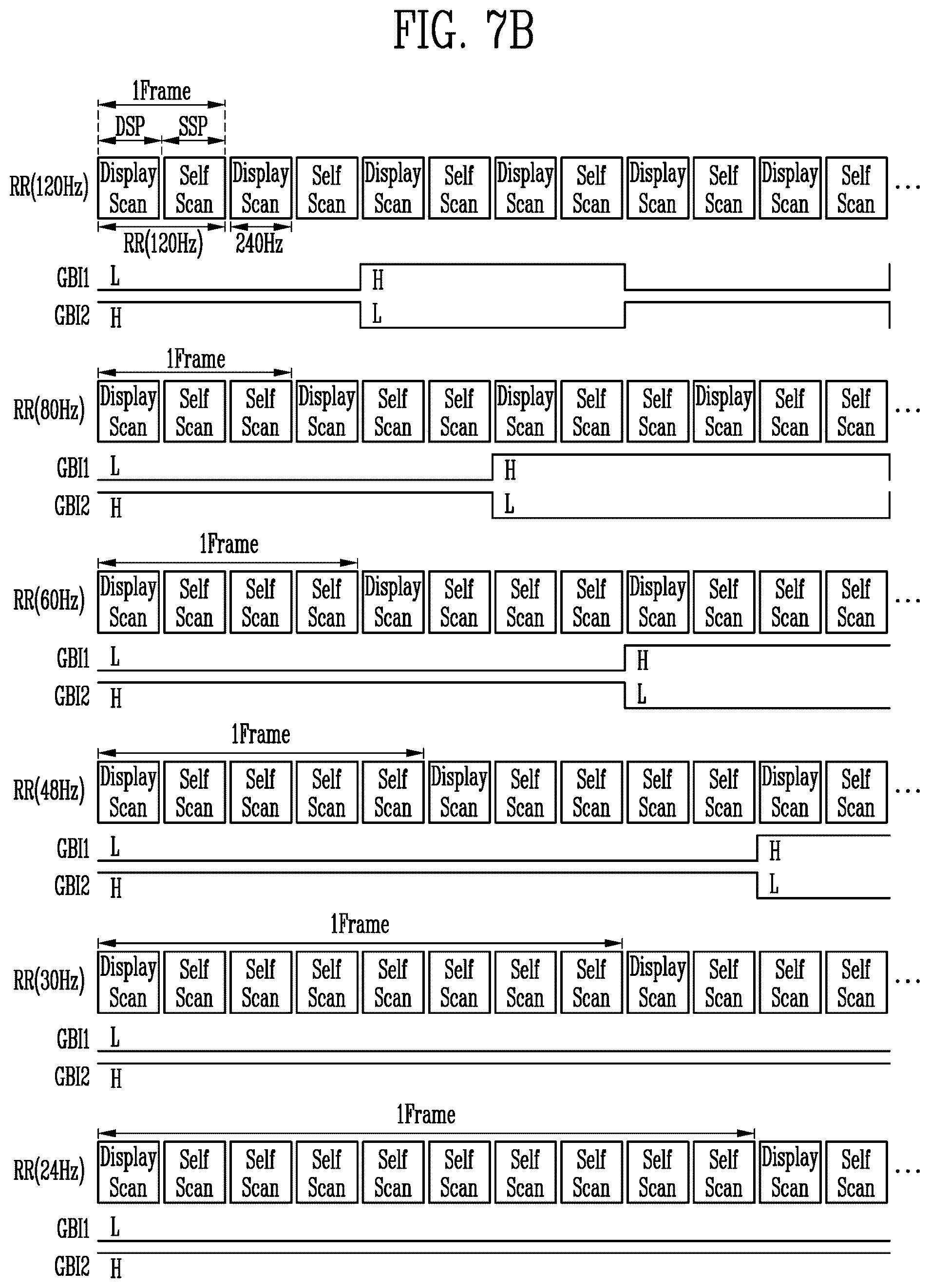 Patent US12307942 Figure 10 – Scan driver