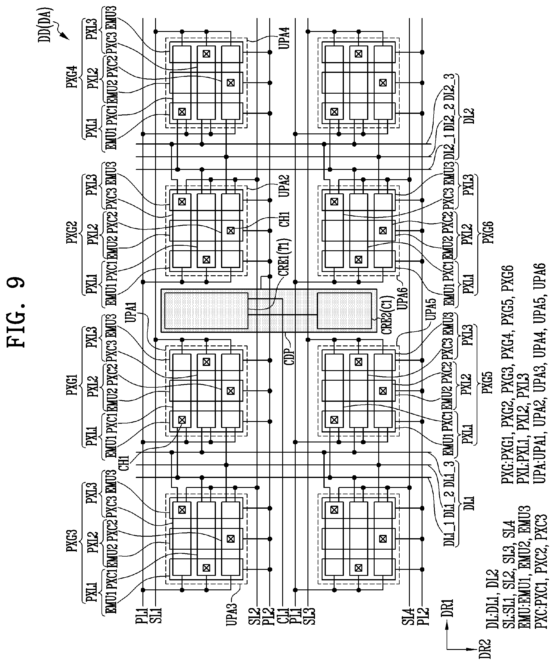 Patent US12307945 Figure 9 – Display device