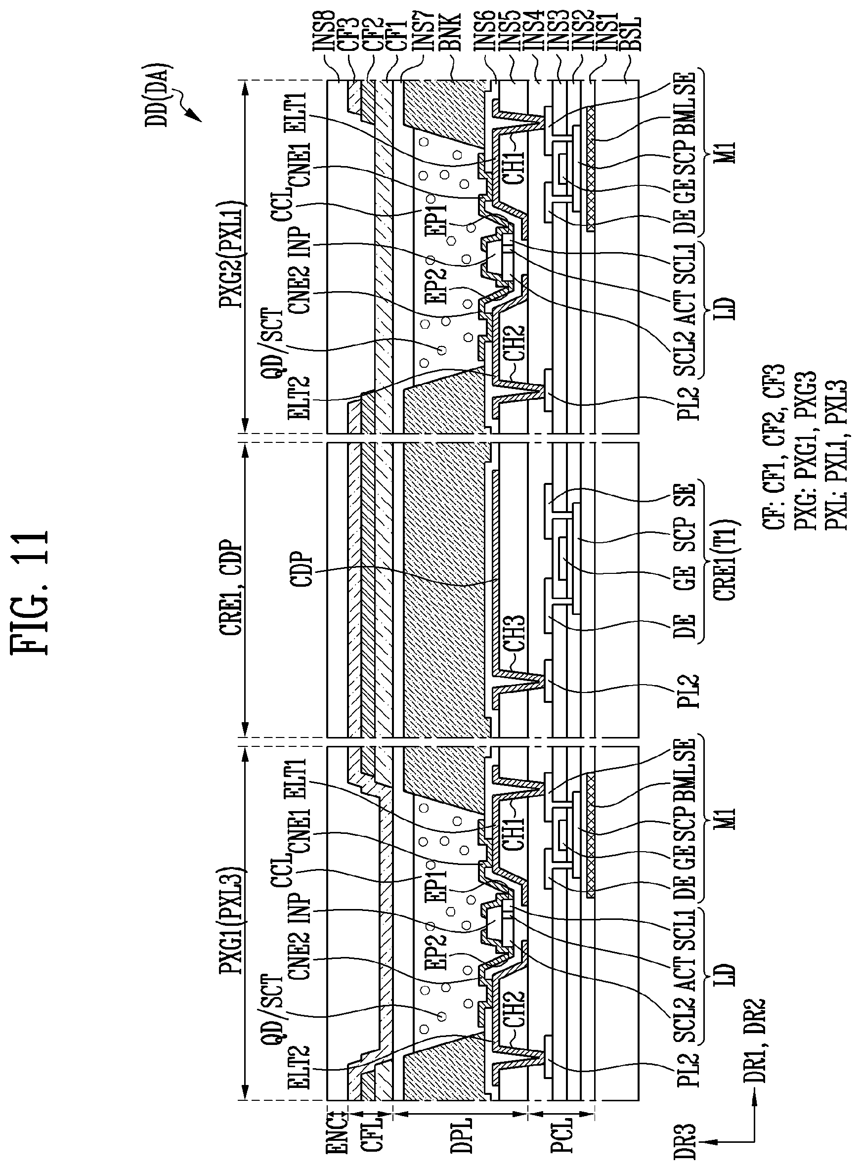 Patent US12307945 Figure 11 – Display device