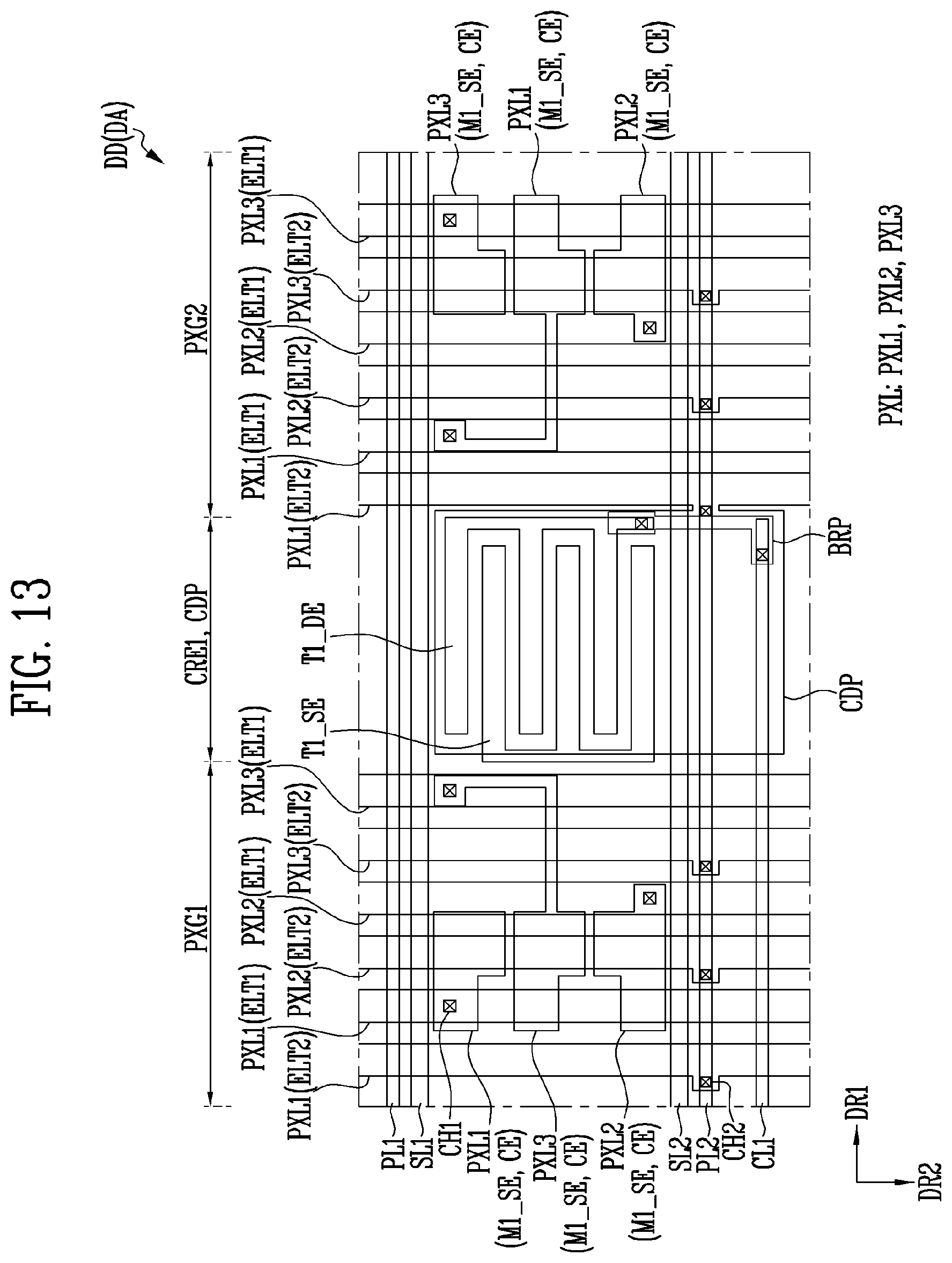 Patent US12307945 Figure 13 – Display device