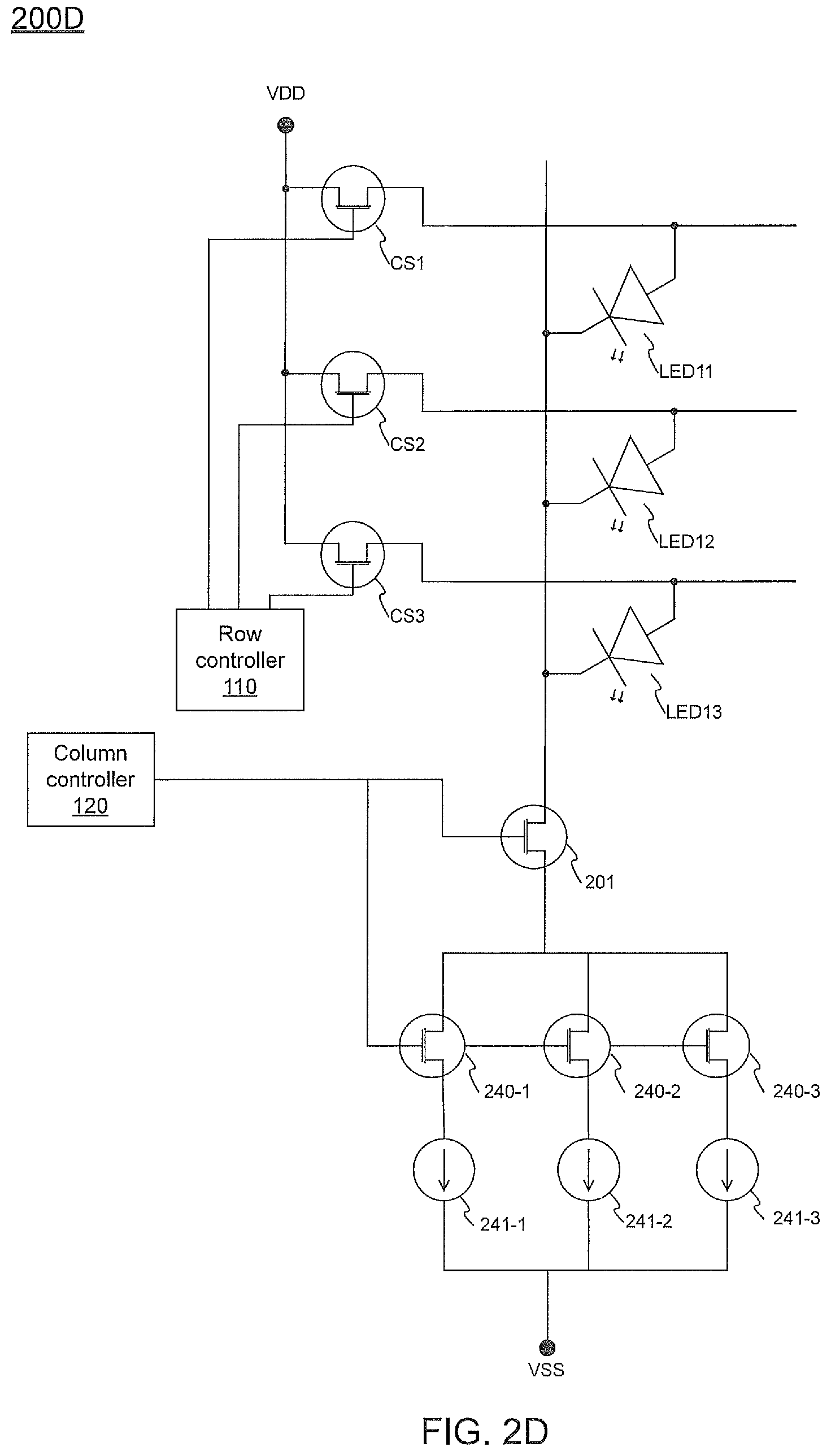 Patent US12307947 Figure 5 – Display apparatus including LED array