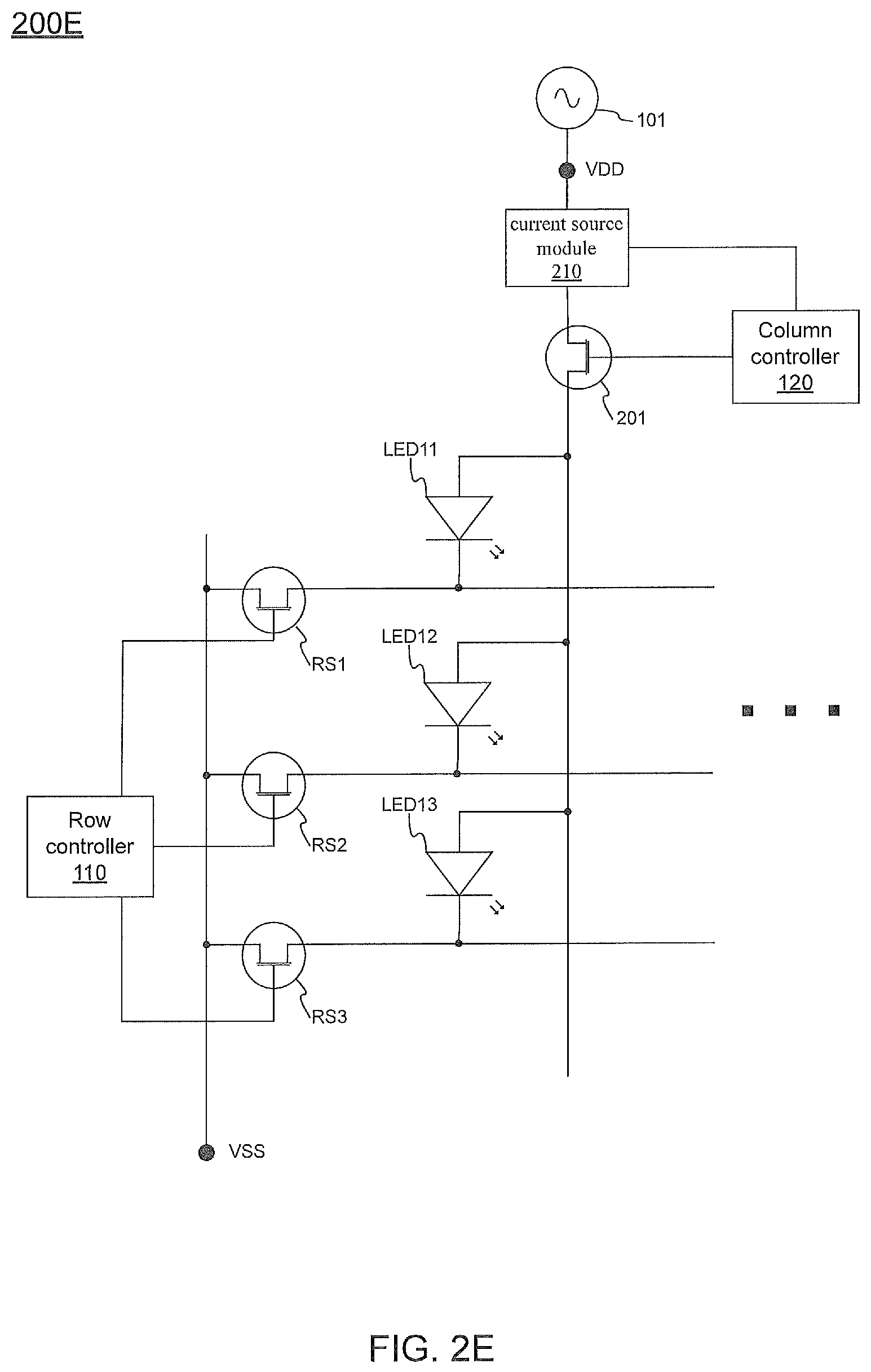 Patent US12307947 Figure 6 – Display apparatus including LED array