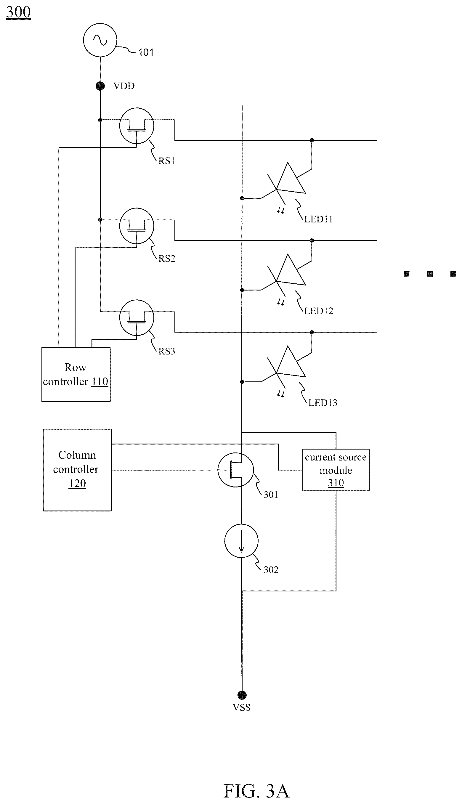 Patent US12307947 Figure 7 – Display apparatus including LED array