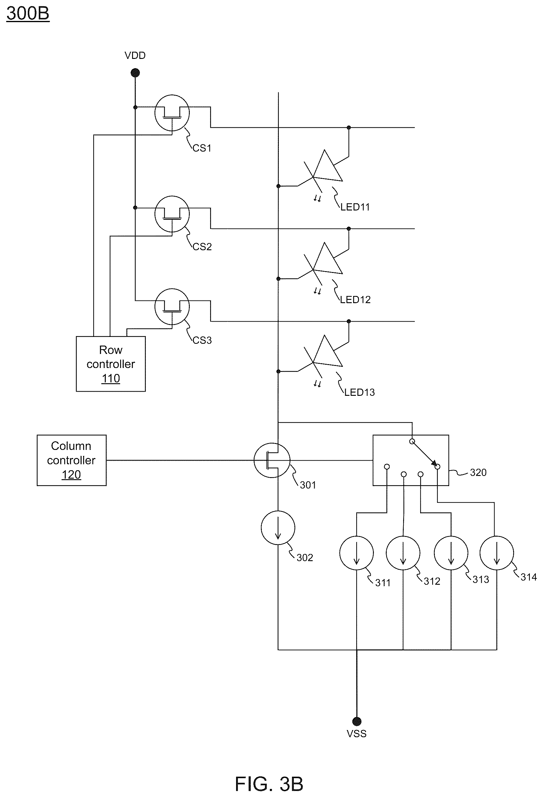 Patent US12307947 Figure 8 – Display apparatus including LED array
