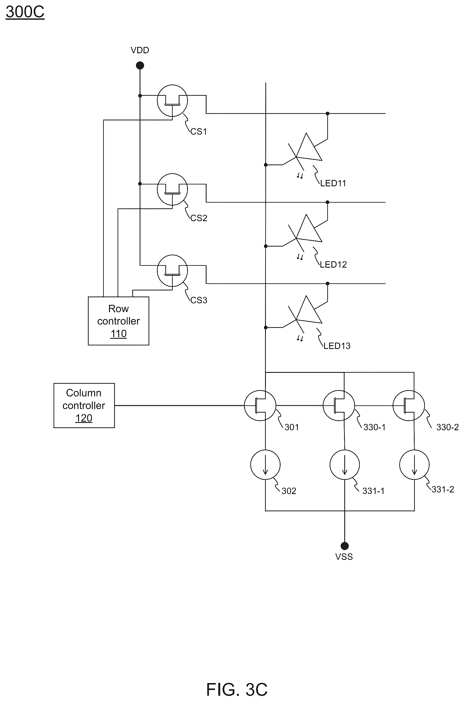 Patent US12307947 Figure 9 – Display apparatus including LED array