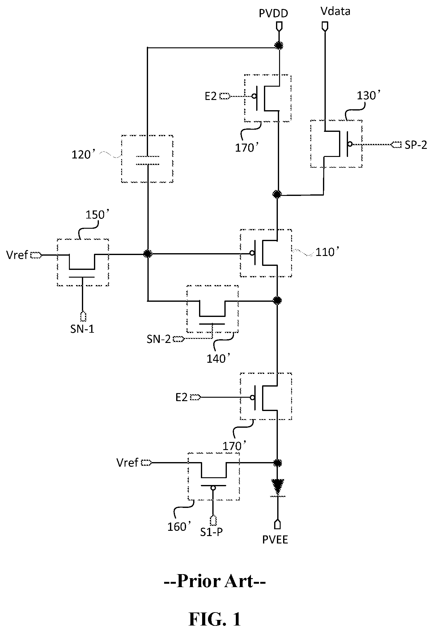 Patent US12307949 Figure 1 – Display panel having pixel driving circuit, driving method thereof and display device