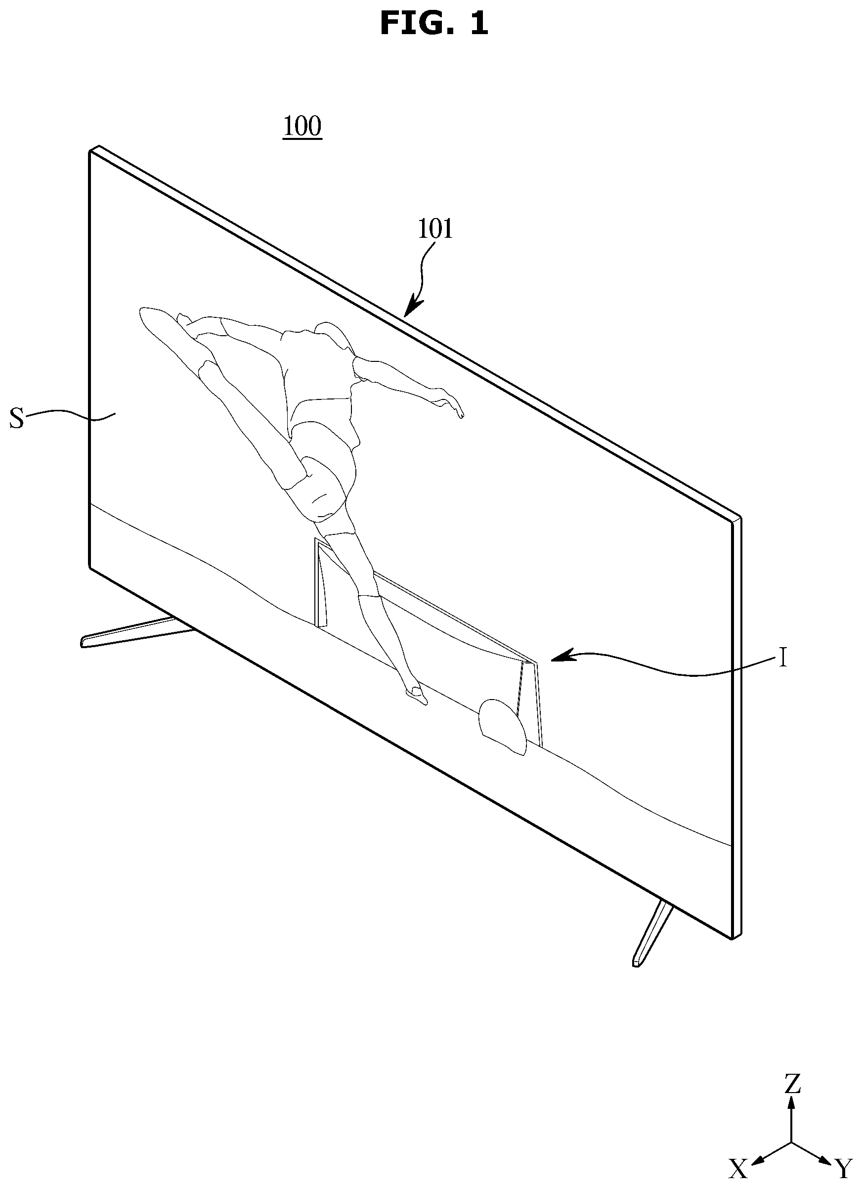 Patent US12307950 Figure 1 – Display device and method for controlling same