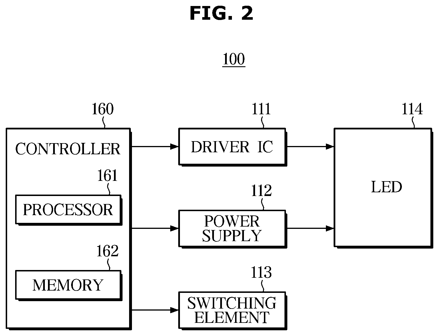 Patent US12307950 Figure 2 – Display device and method for controlling same
