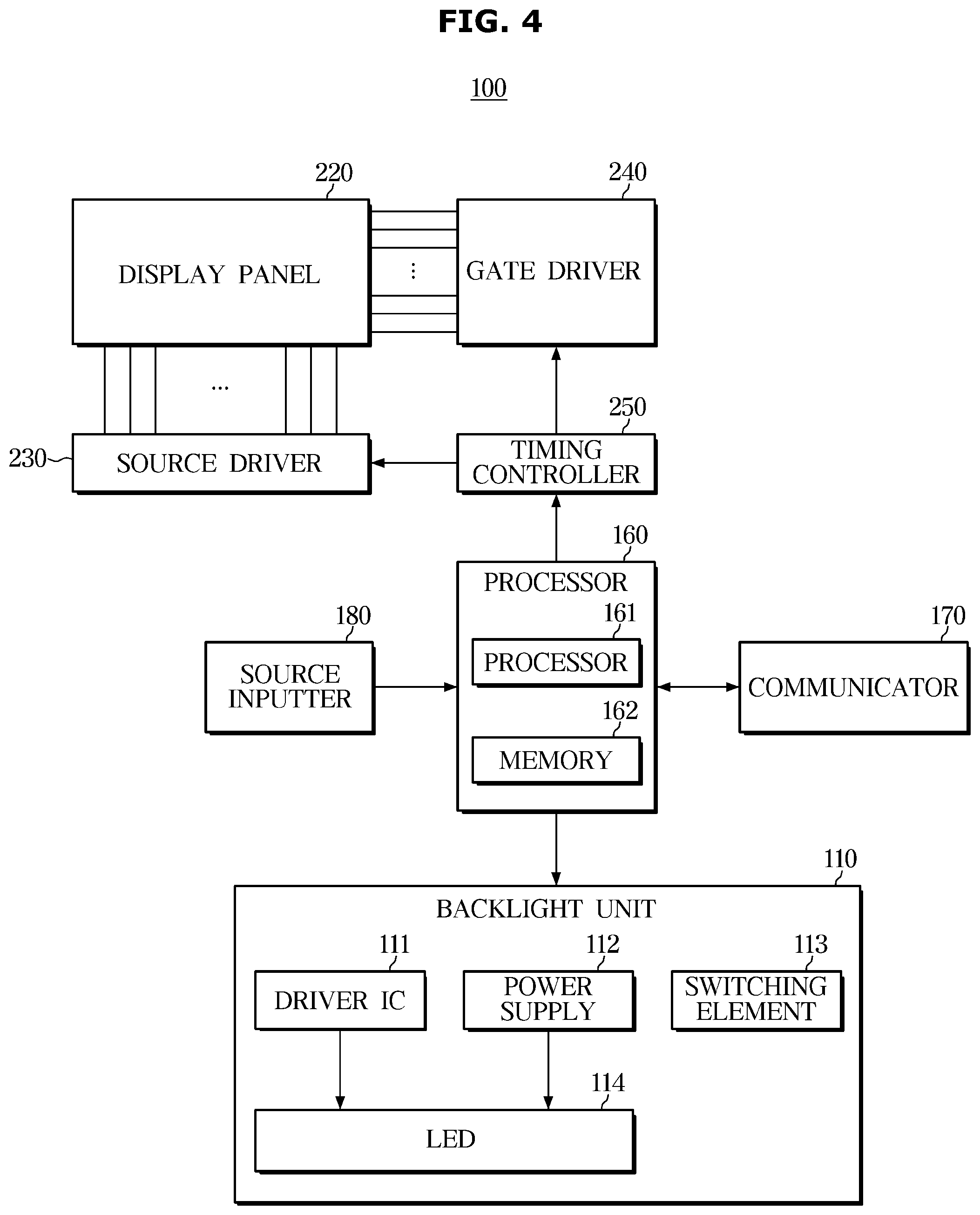 Patent US12307950 Figure 4 – Display device and method for controlling same