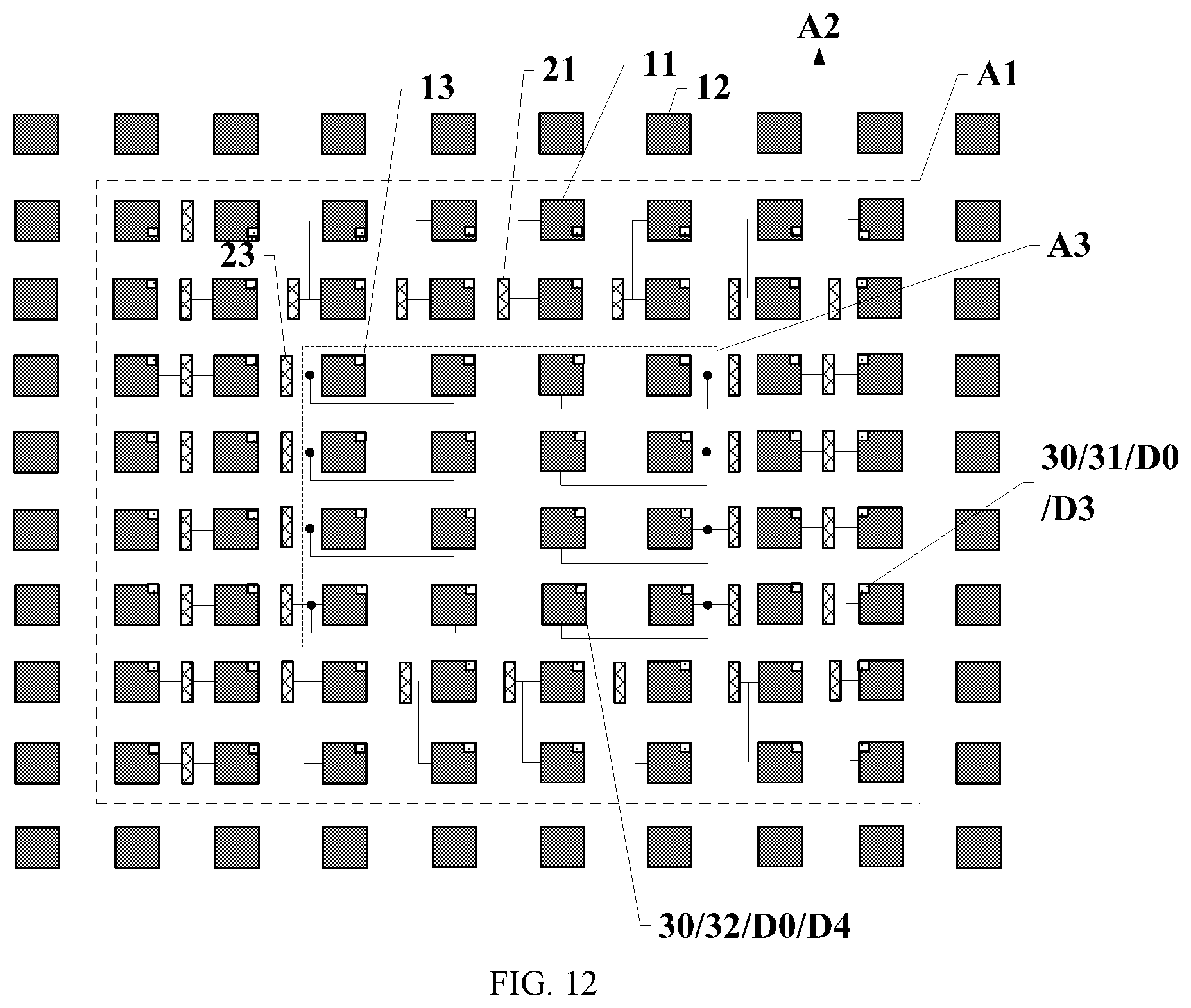 Patent US12307951 Figure 8 – Display panel, display device, and optical compensation method