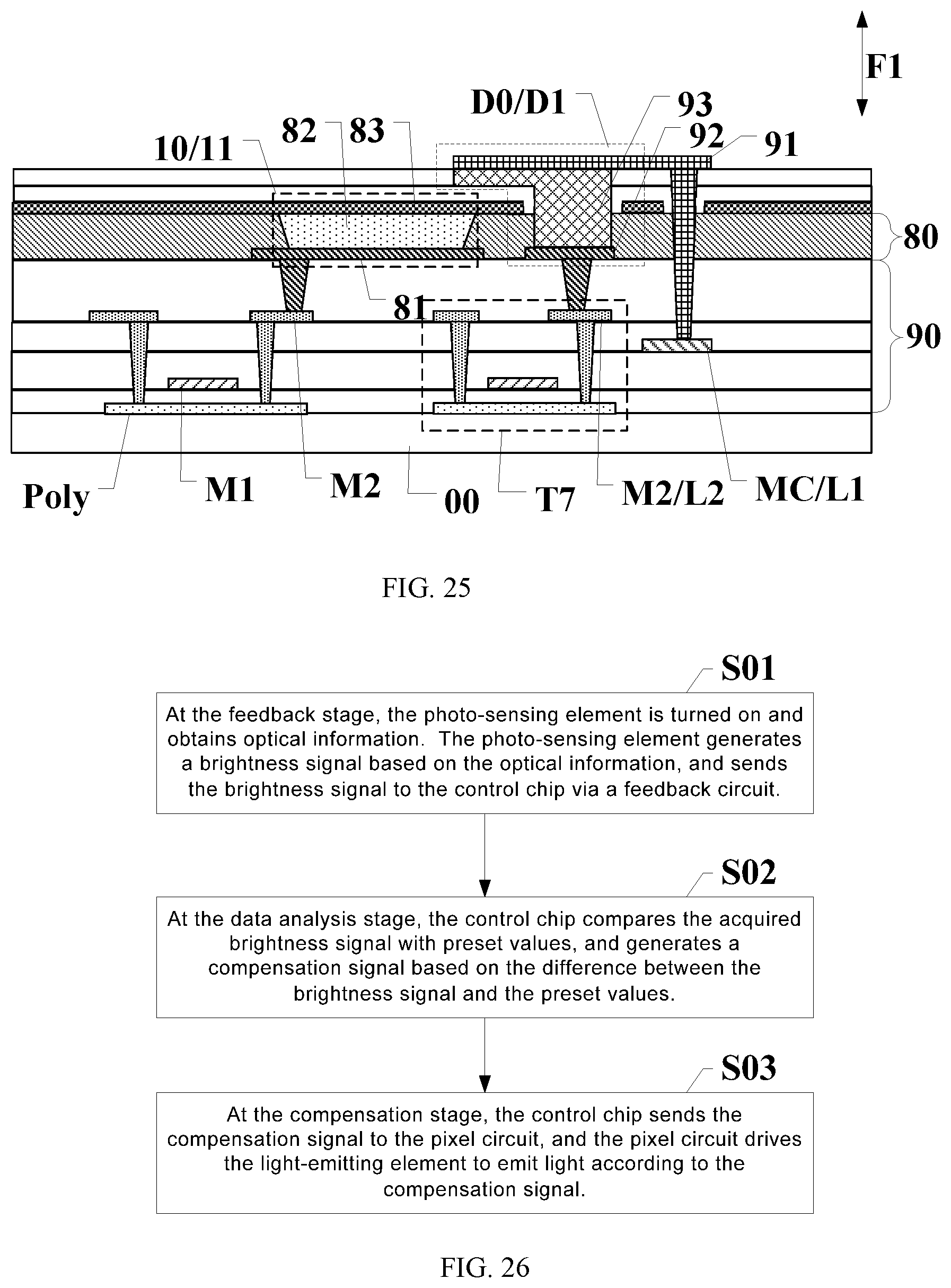 Patent US12307951 Figure 16 – Display panel, display device, and optical compensation method
