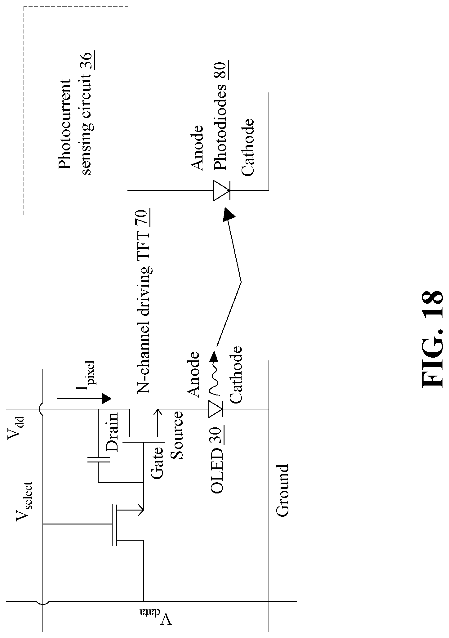 Patent US12307954 Figure 20 – Full-screen display device with unit pixel having function for emitting and receiving light