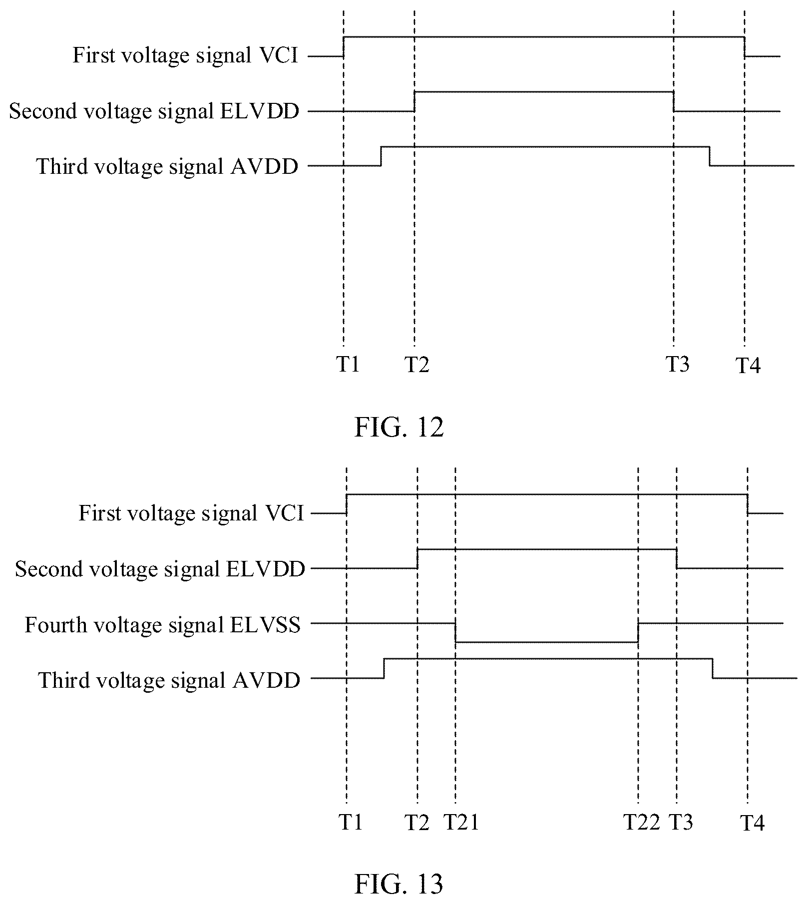 Patent US12307958 Figure 12 – Power supply circuit with first and second power supply modules and a driving module, and associated driving and display apparatuses
